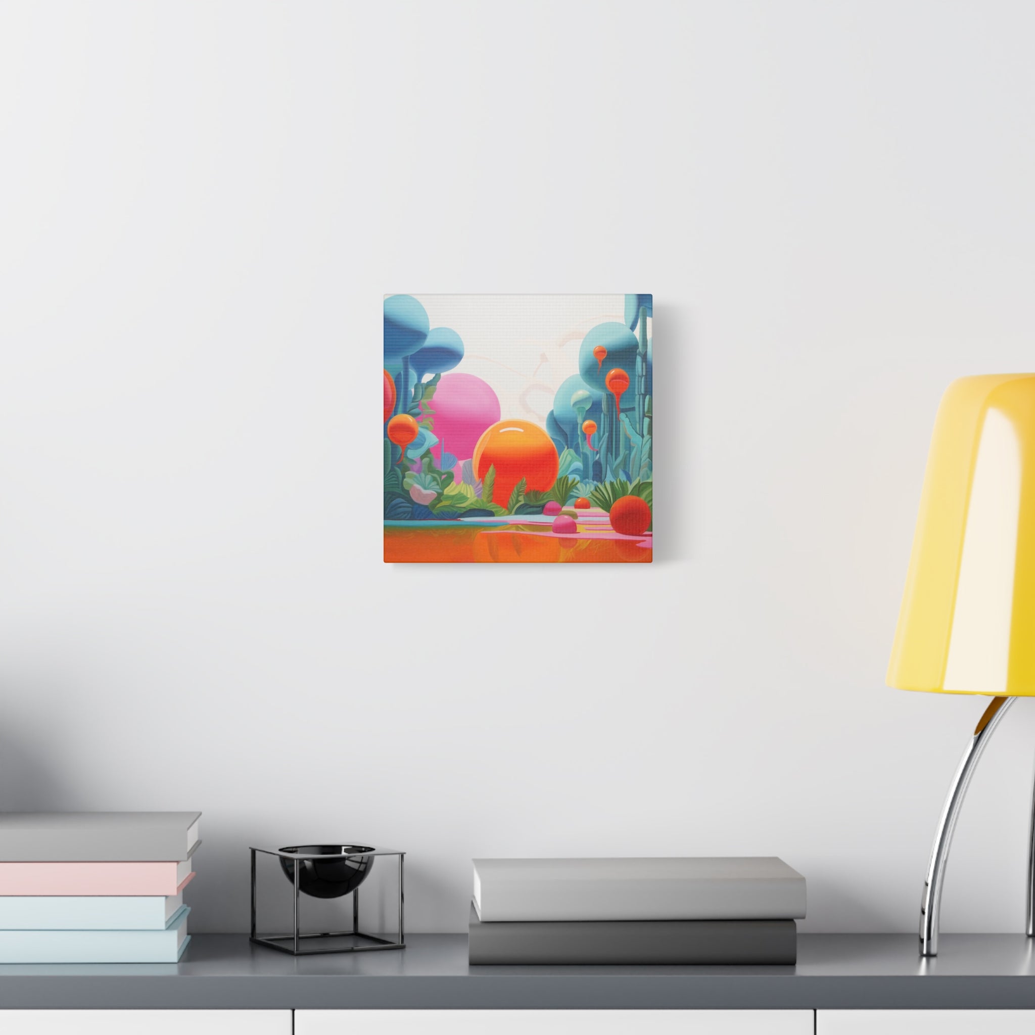 Paradise 5 -  Contemporary Abstract Canvas Print  Young Asian Artist Christmas Gift