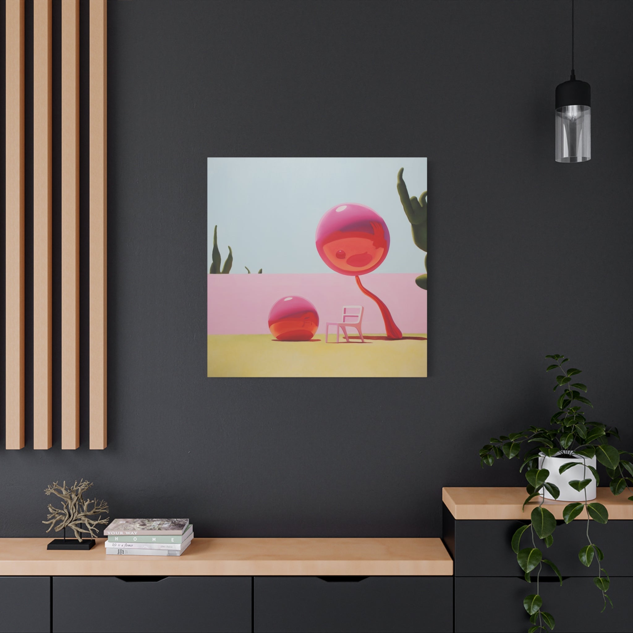 The Dream of Twenty-Four Years -  Contemporary Abstract Canvas Print  Young Asian Artist