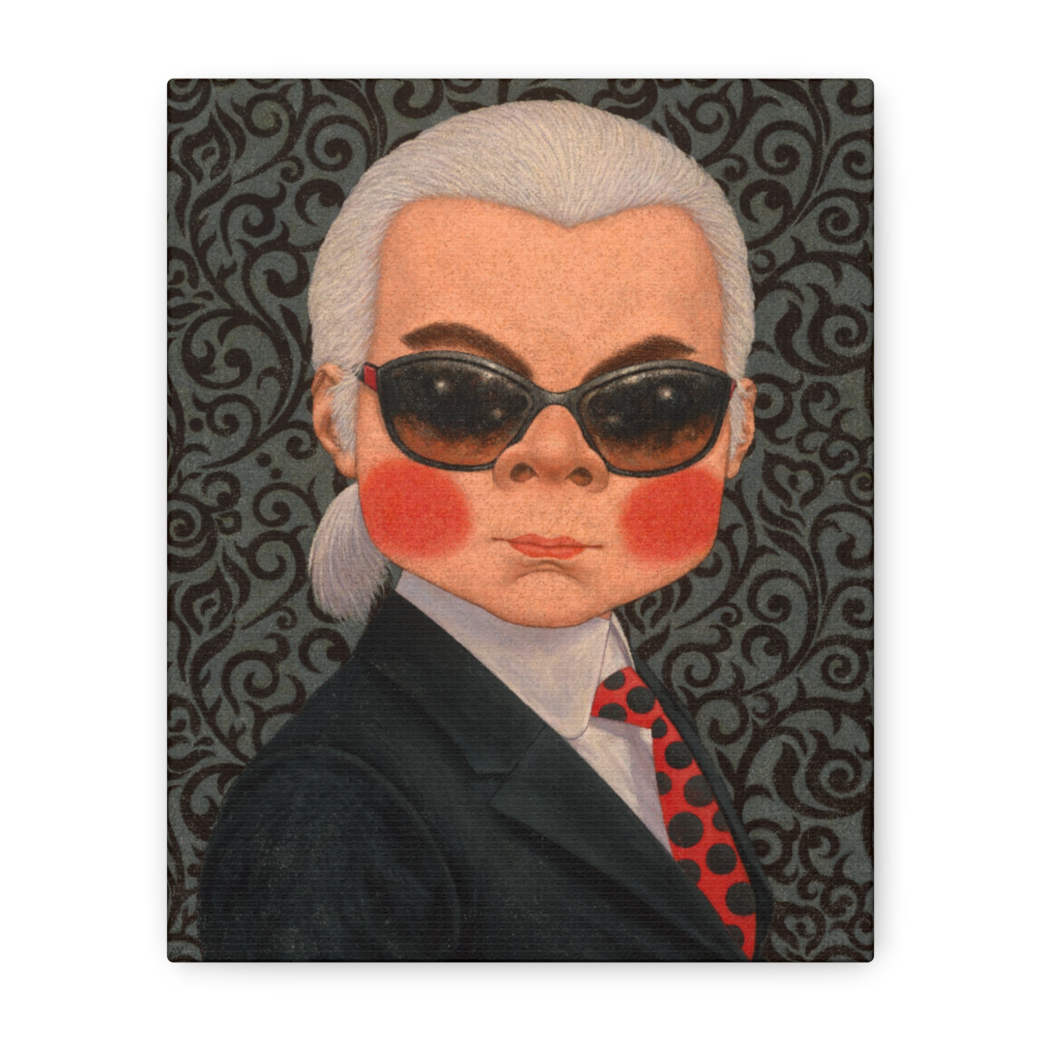 Karl Lagerfeld - Thailand Contemporary artist - Canvas Print - Artwork for new home