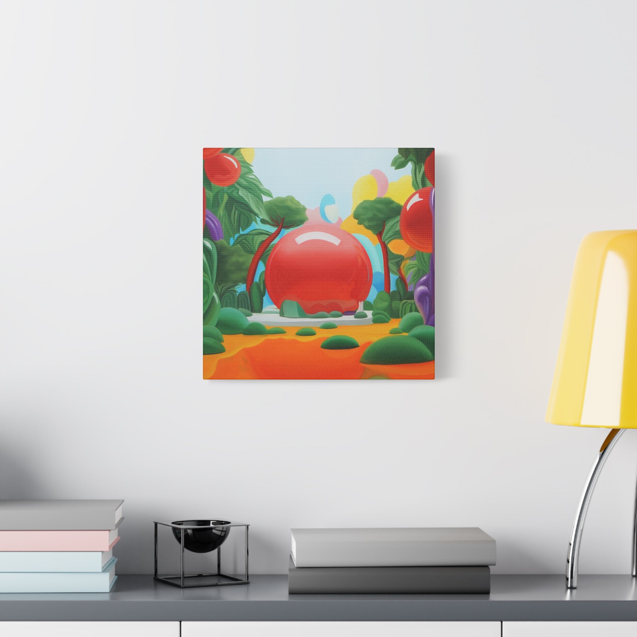 Secret Garden 4 -  Contemporary Abstract Canvas Print  Young Asian Artist