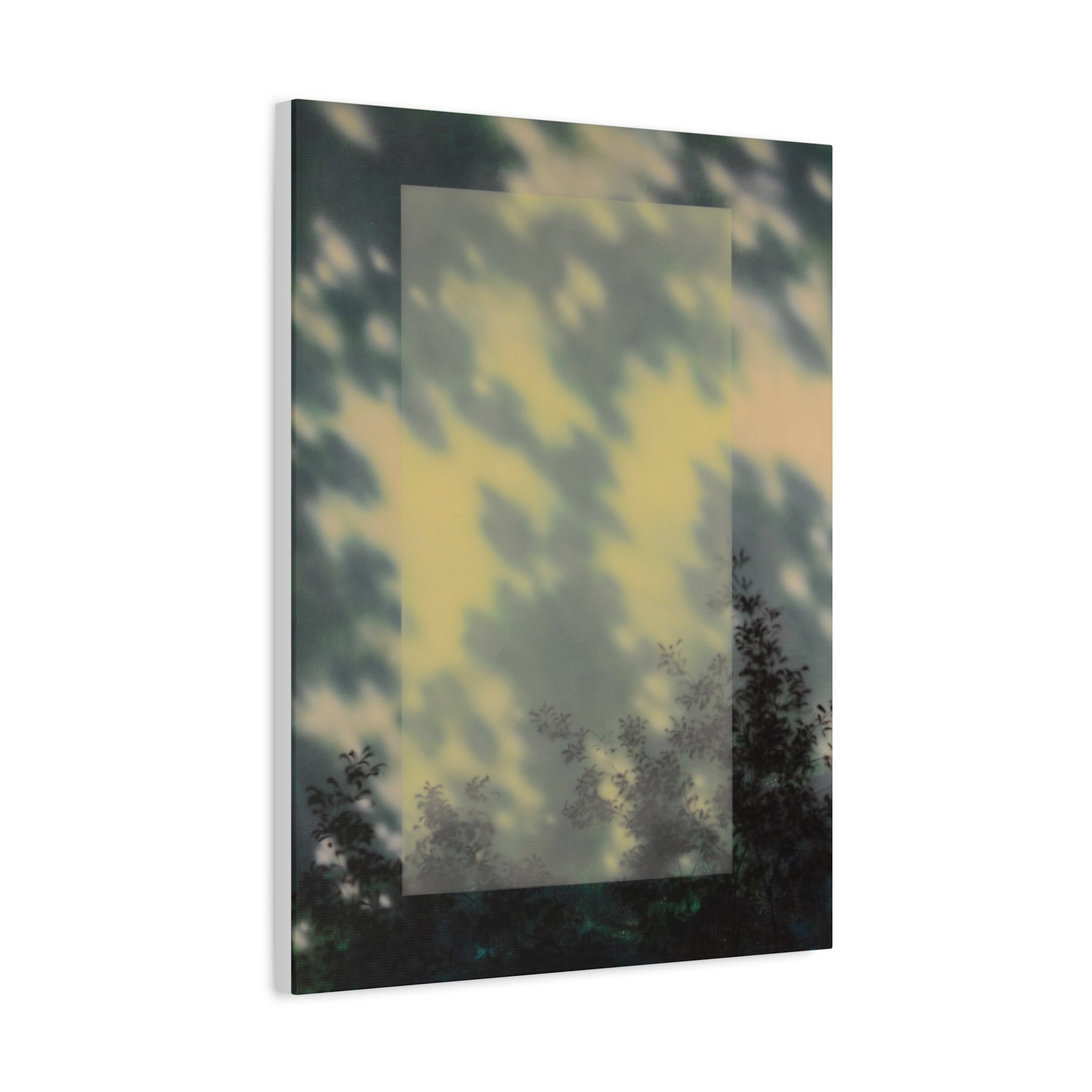 Shadow of a Tree -  Chinese  Contemporary abstract artist - Canvas Print - Gift for new year