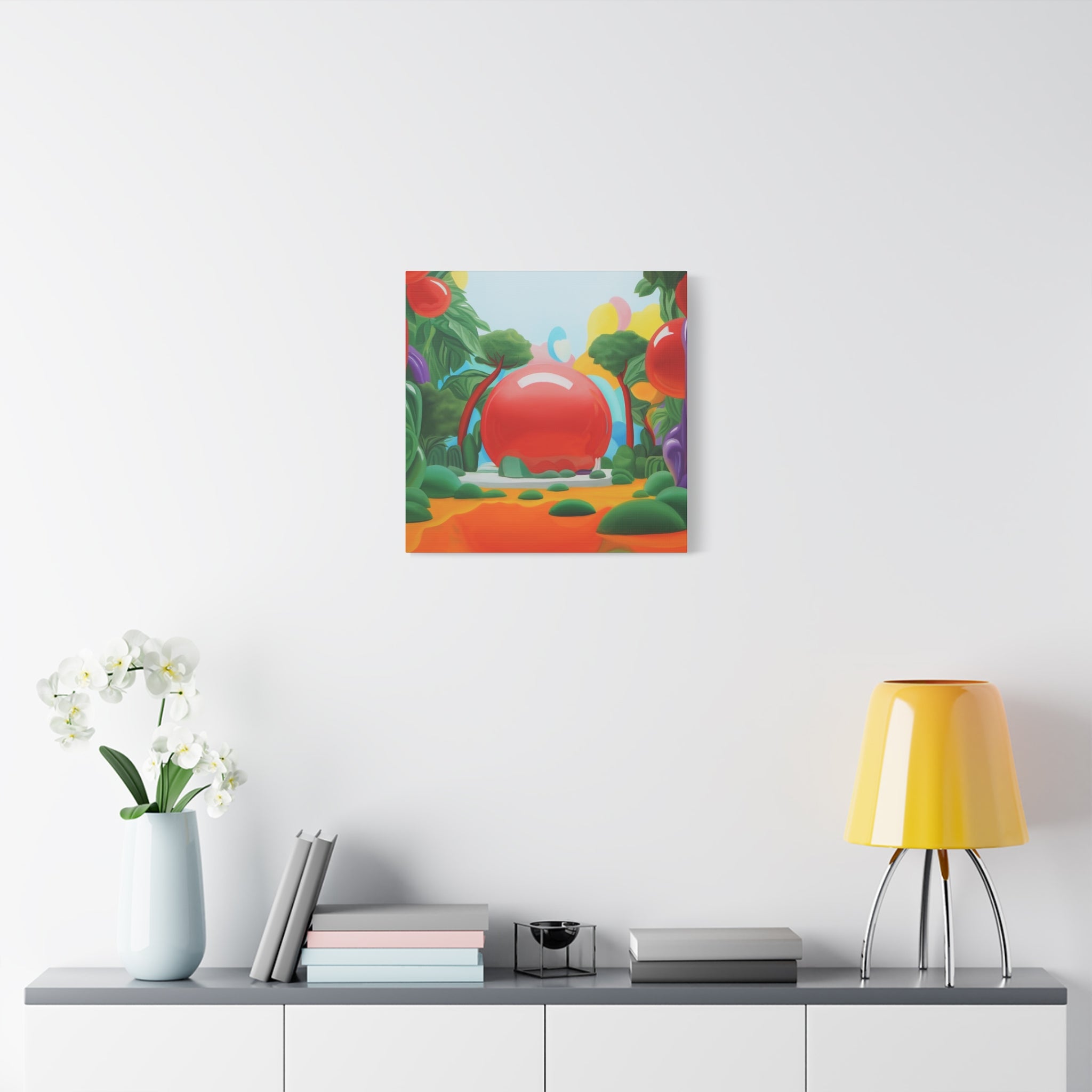 Secret Garden 4 -  Contemporary Abstract Canvas Print  Young Asian Artist