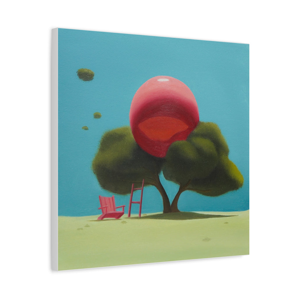Dream of Greenland -  Contemporary Abstract Canvas Print  Young Asian Artist