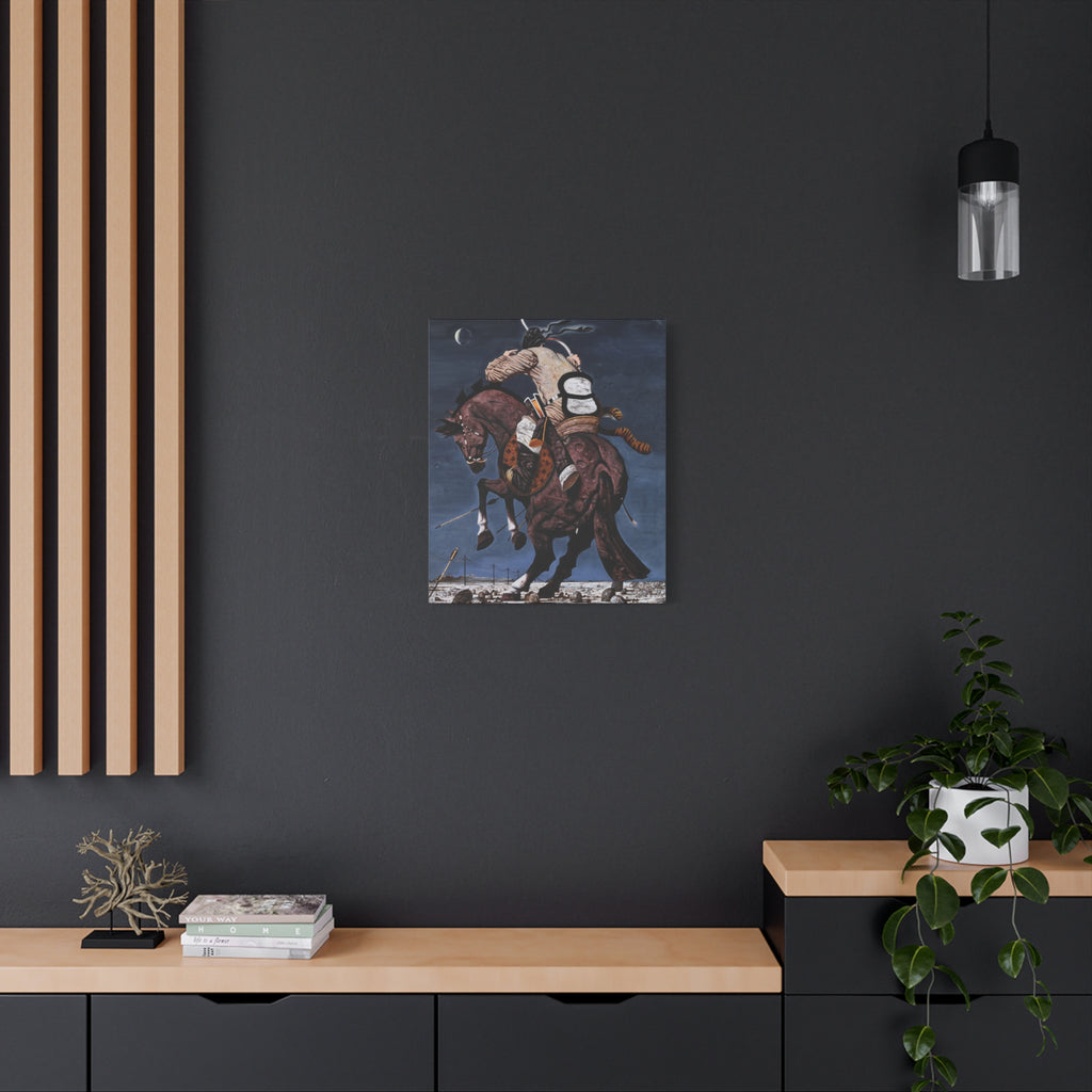 Fight - Chinese Contemporary Artist Canvas Print