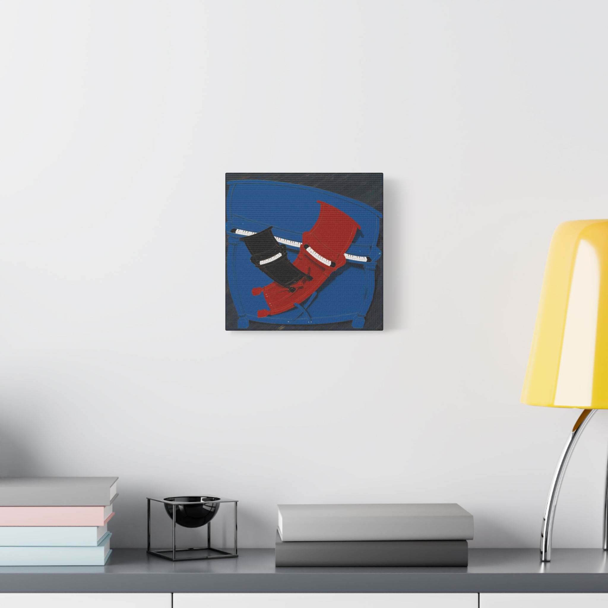 Piano - Chinese Contemporary artist - Canvas Print - Artwork for new home