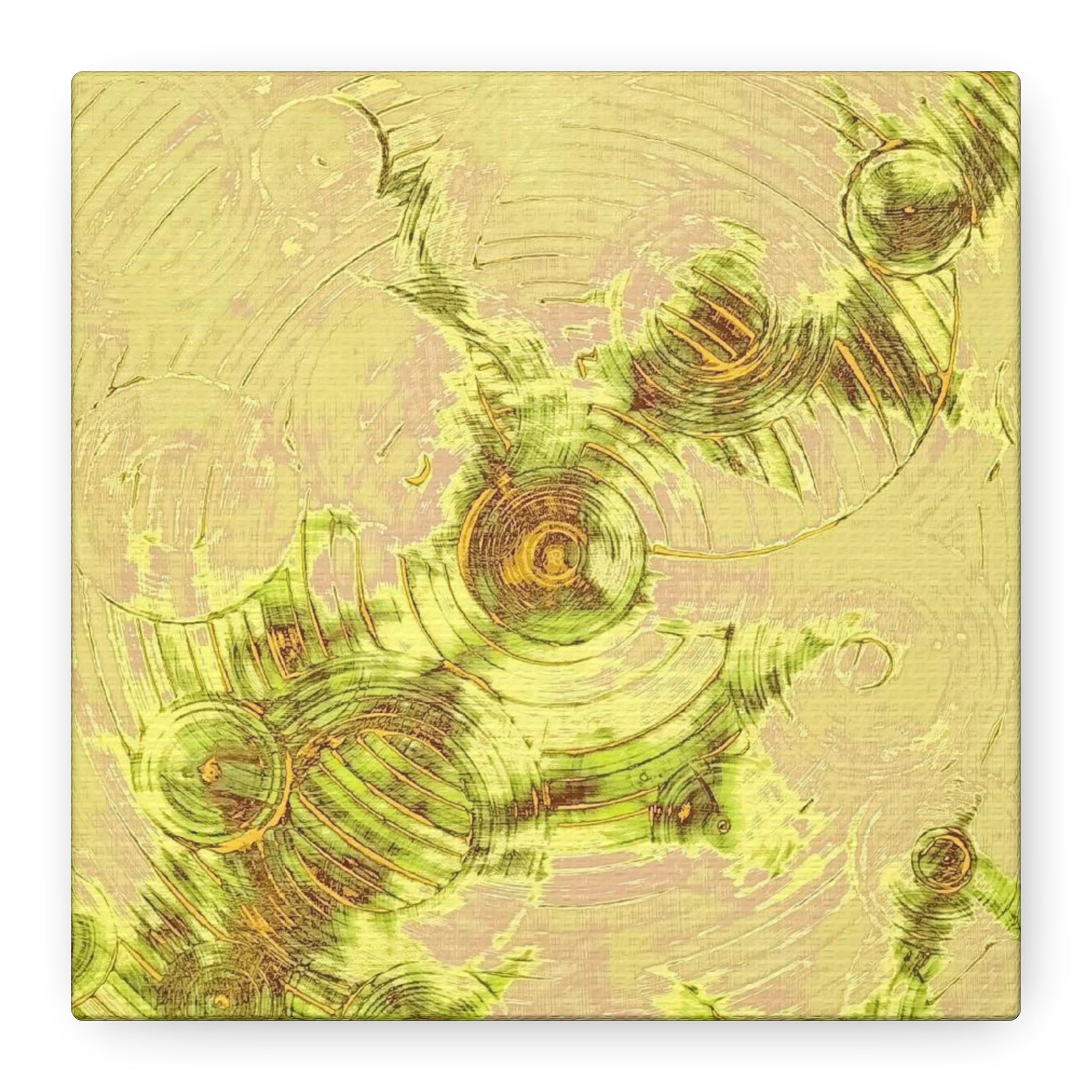 YU - 123022 - Abstract Wall Art by Asian Artist Contemporary Home Decor Print-Neutral Modern Art for Living Room or Bedroom