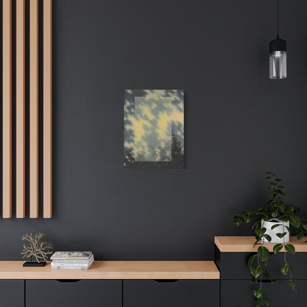 Shadow of a Tree -  Chinese  Contemporary abstract artist - Canvas Print - Gift for new year