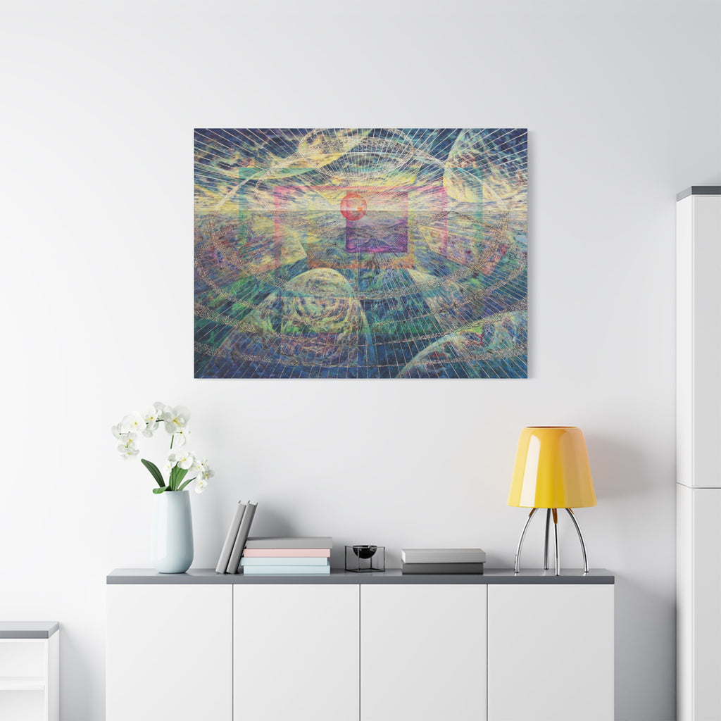 YU - 051619 - Abstract Wall Art by Asian Artist Contemporary Home Decor Print-Neutral Modern Art for Living Room or Bedroom