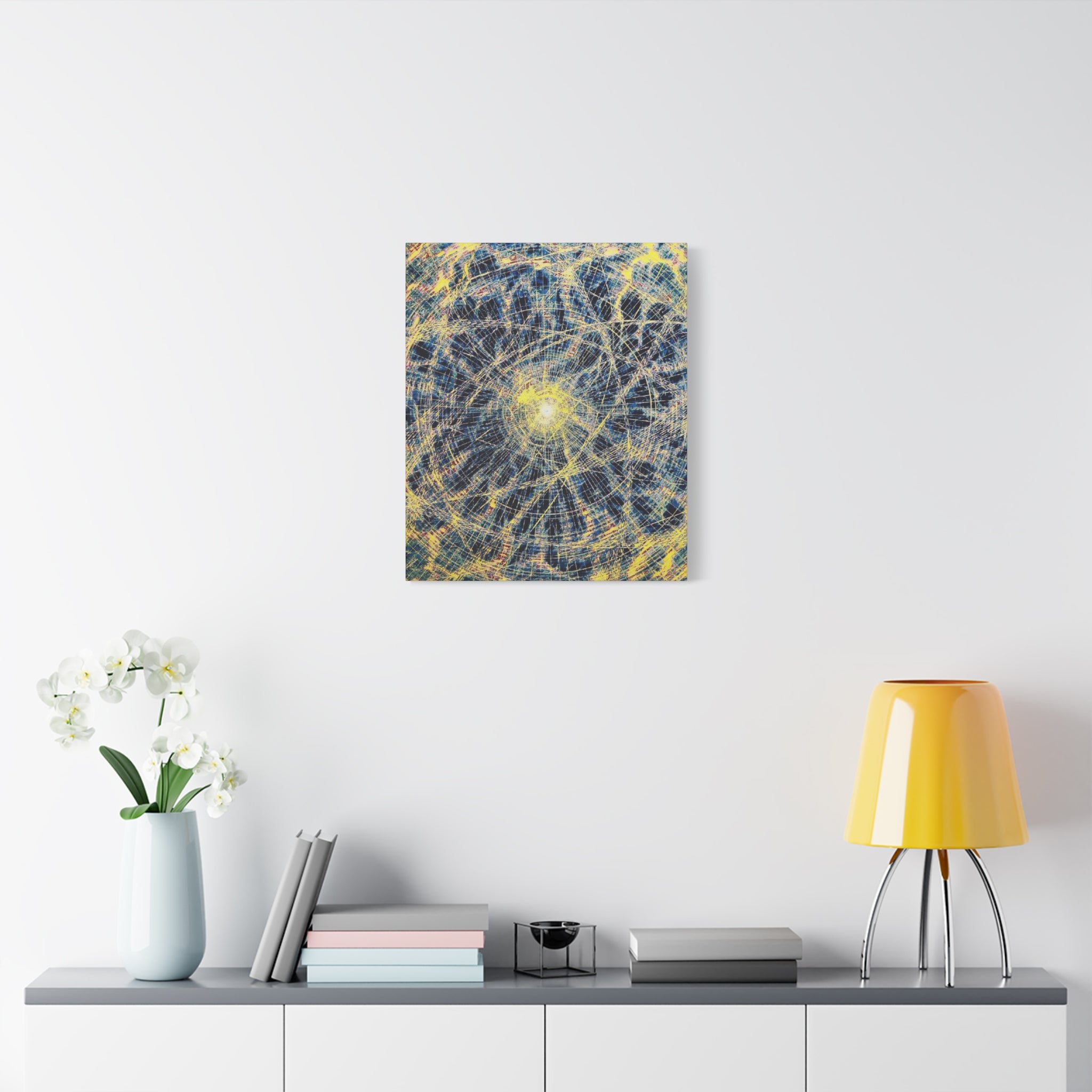 YU - 061124 - Abstract Wall Art by Asian Artist Contemporary Home Decor Print-Neutral Modern Art for Living Room or Bedroom