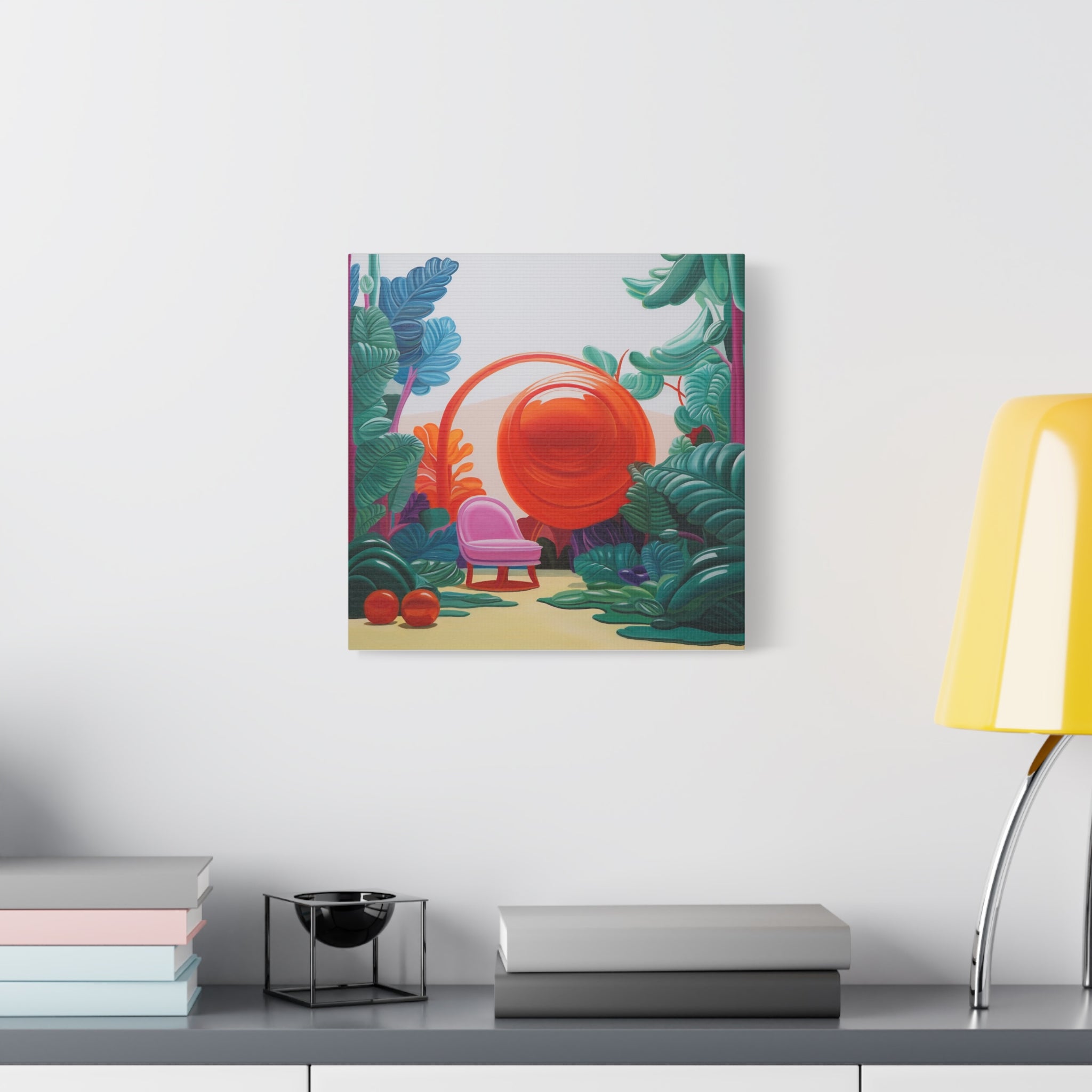 Paradise 1 -  Contemporary Abstract Canvas Print  Young Asian Artist