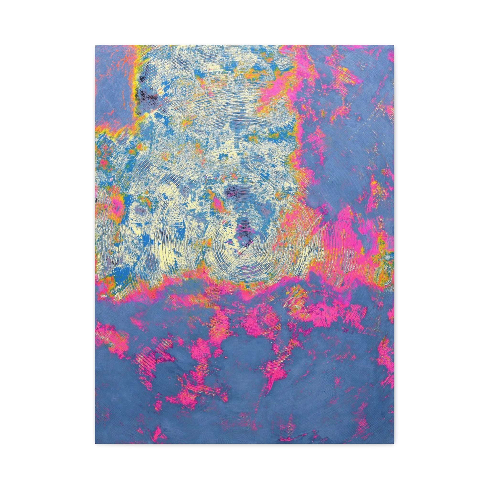 YU - 062123 - Abstract Wall Art by Asian Artist Contemporary Home Decor Print-Neutral Modern Art for Living Room or Bedroom