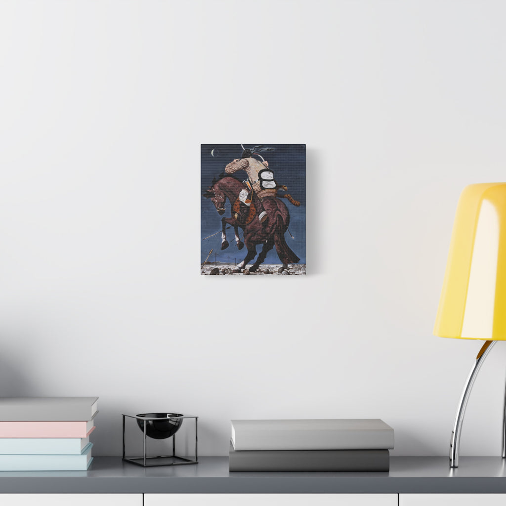 Fight - Chinese Contemporary Artist Canvas Print