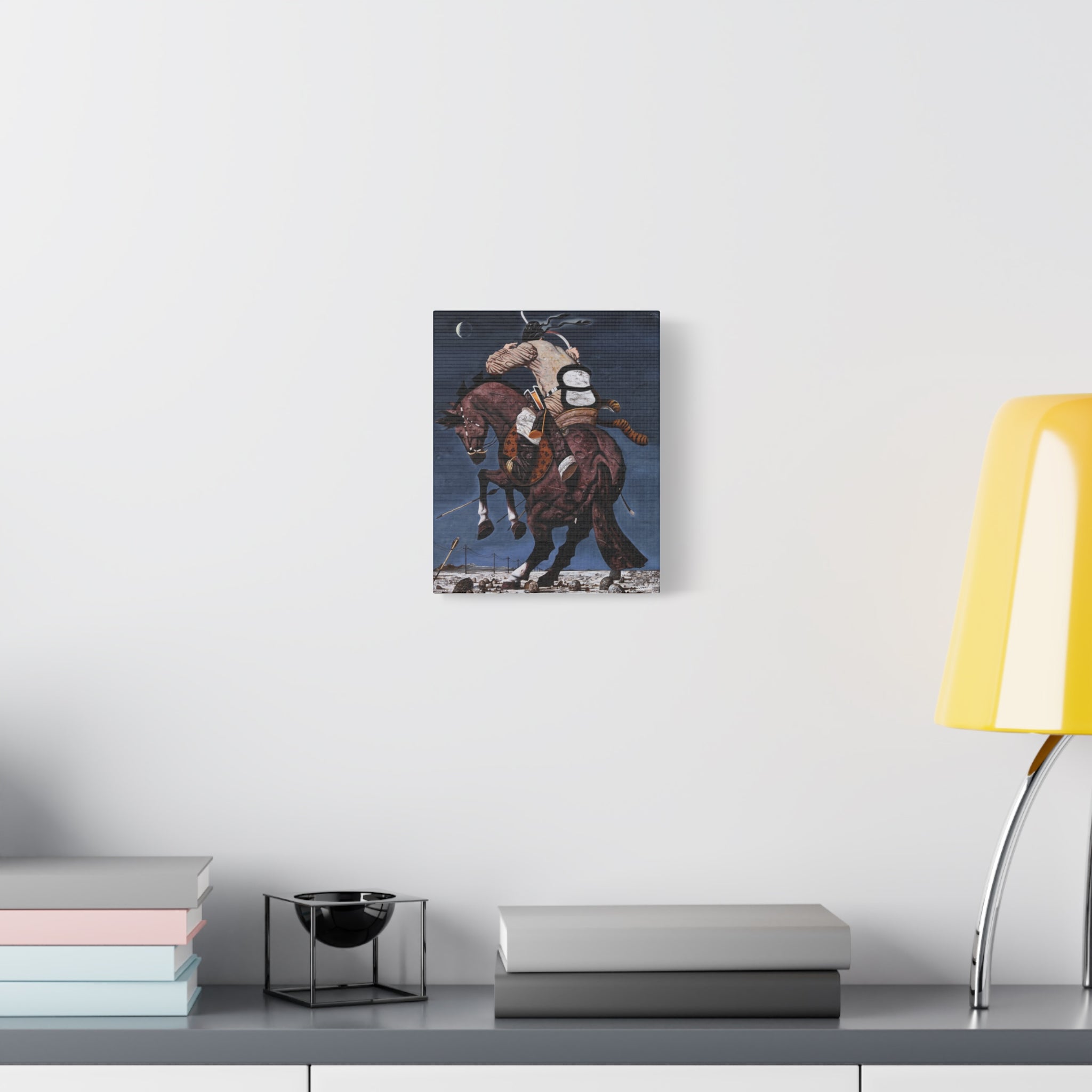 Fight - Chinese Contemporary Artist Canvas Print