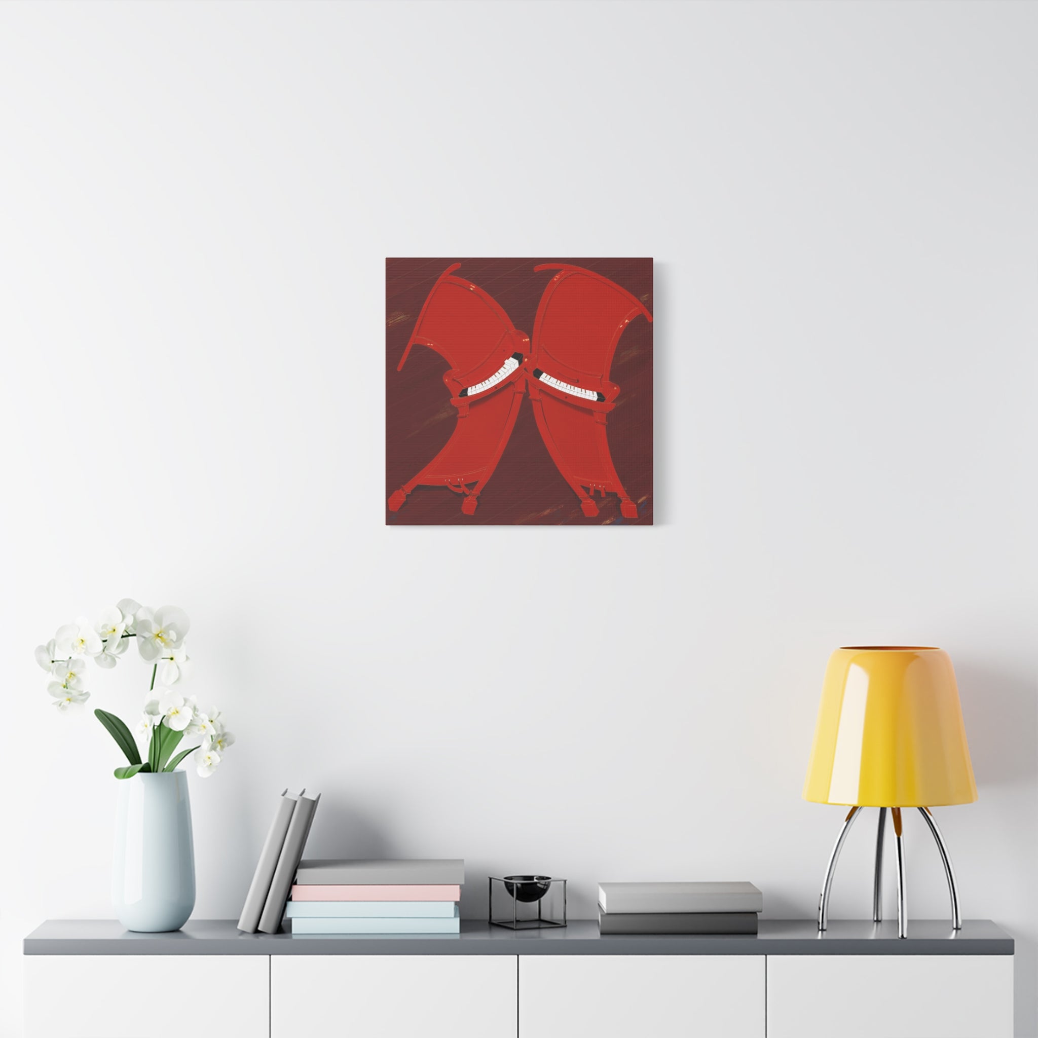 Piano - Chinese Contemporary artist - Canvas Print - Artwork for new home