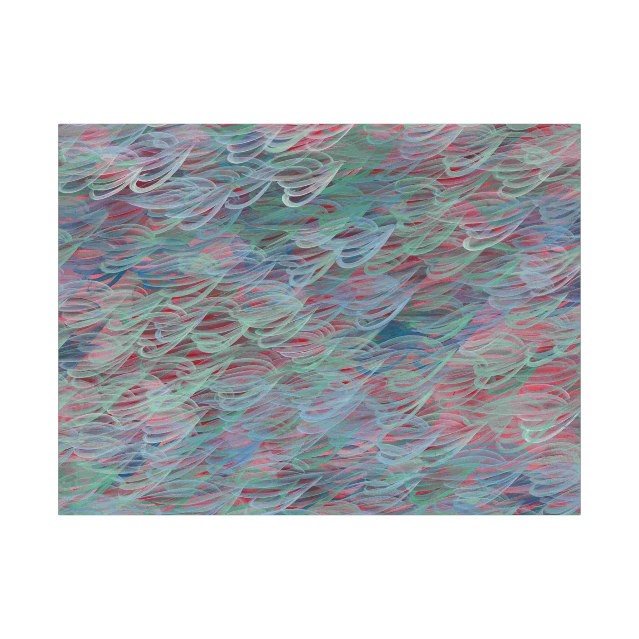 Feathered Dust - 090225 - Abstract Wall Art by Asian Artist Contemporary Home Decor Print-Neutral Modern Art for Living Room or Bedroom