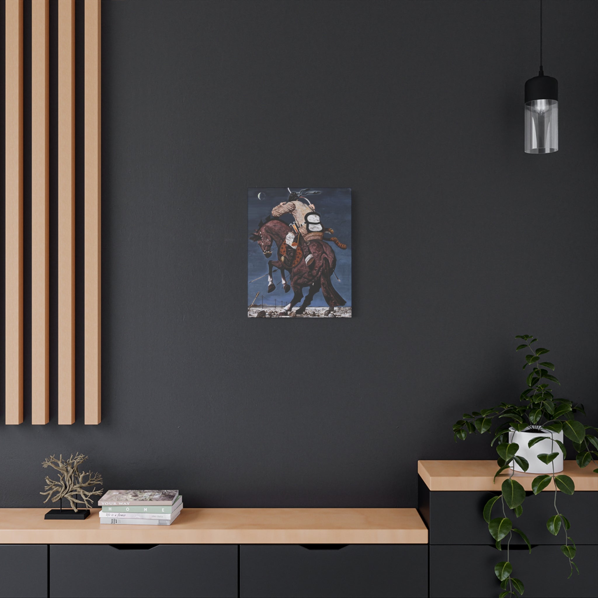 Fight - Chinese Contemporary Artist Canvas Print