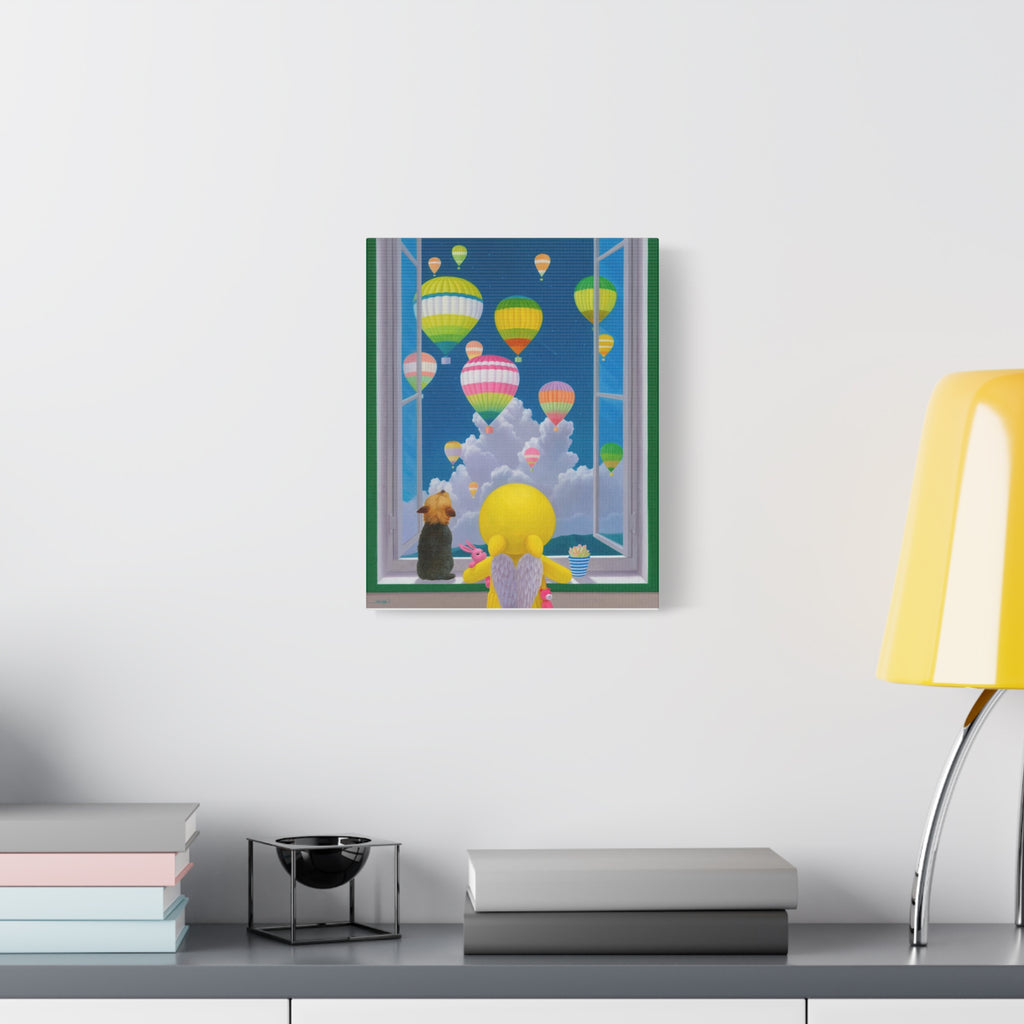 Dreams in the Sky - Chinese Contemporary artist - Canvas Print - Artwork for kids