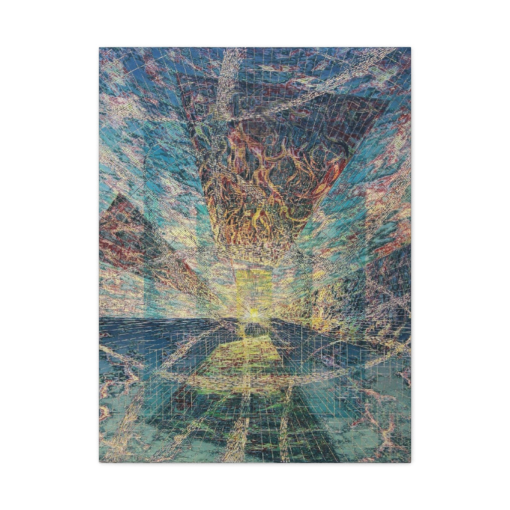 YU - 082119 - Abstract Wall Art by Asian Artist Contemporary Home Decor Print-Neutral Modern Art for Living Room or Bedroom