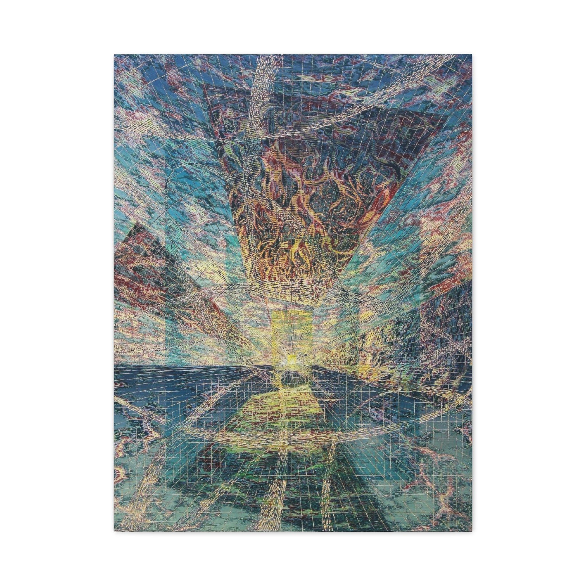 YU - 082119 - Abstract Wall Art by Asian Artist Contemporary Home Decor Print-Neutral Modern Art for Living Room or Bedroom