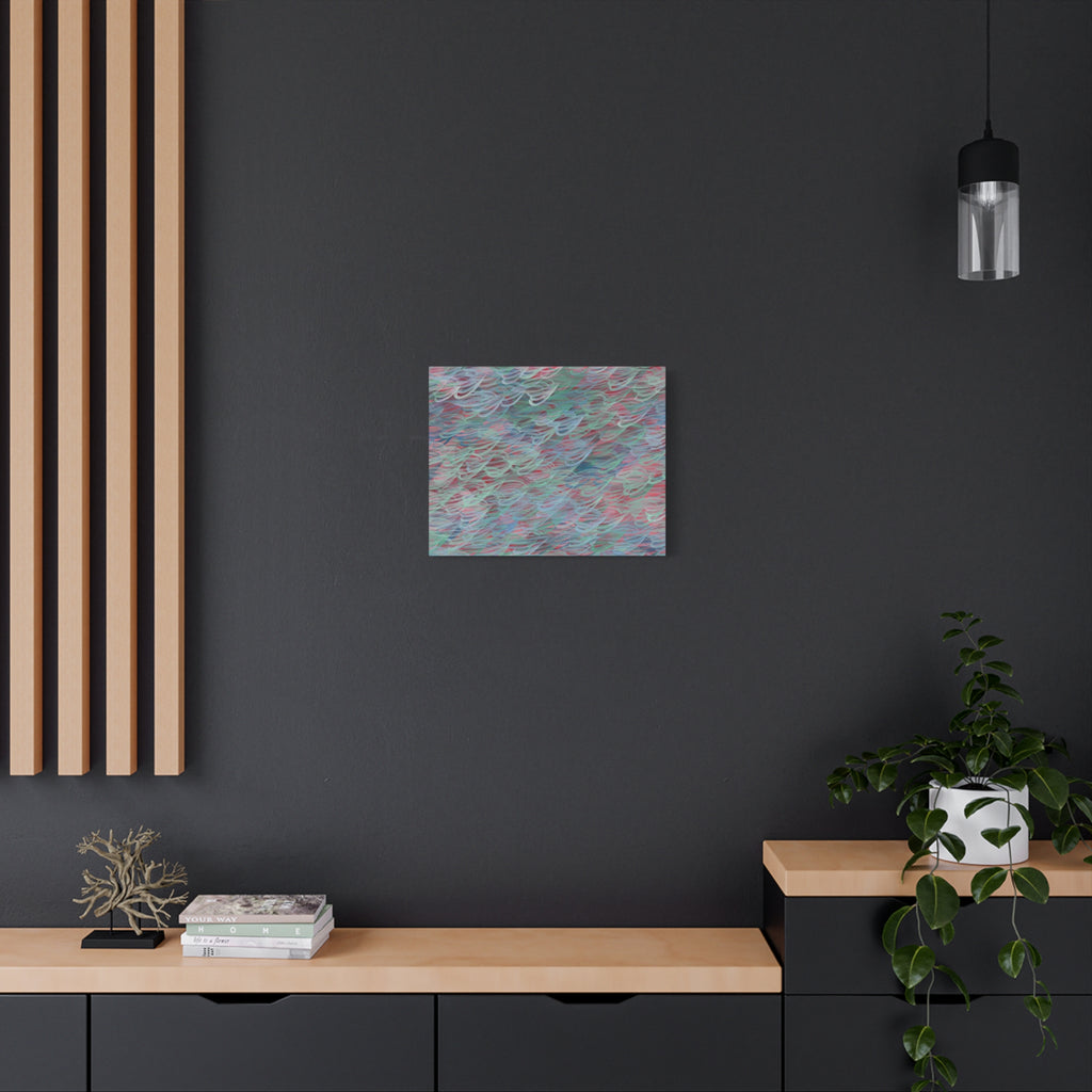 Feathered Dust - 090225 - Abstract Wall Art by Asian Artist Contemporary Home Decor Print-Neutral Modern Art for Living Room or Bedroom