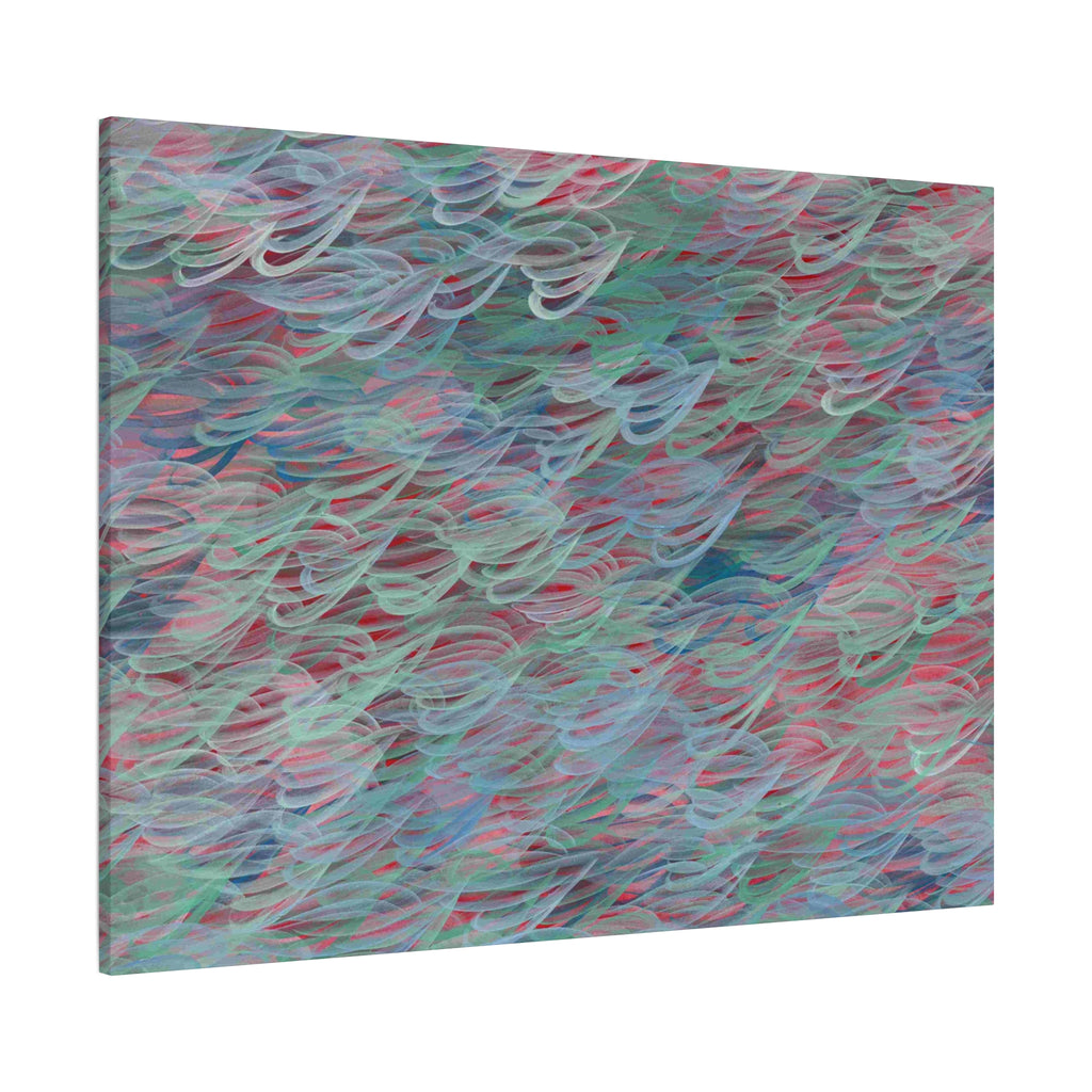 Feathered Dust - 090225 - Abstract Wall Art by Asian Artist Contemporary Home Decor Print-Neutral Modern Art for Living Room or Bedroom