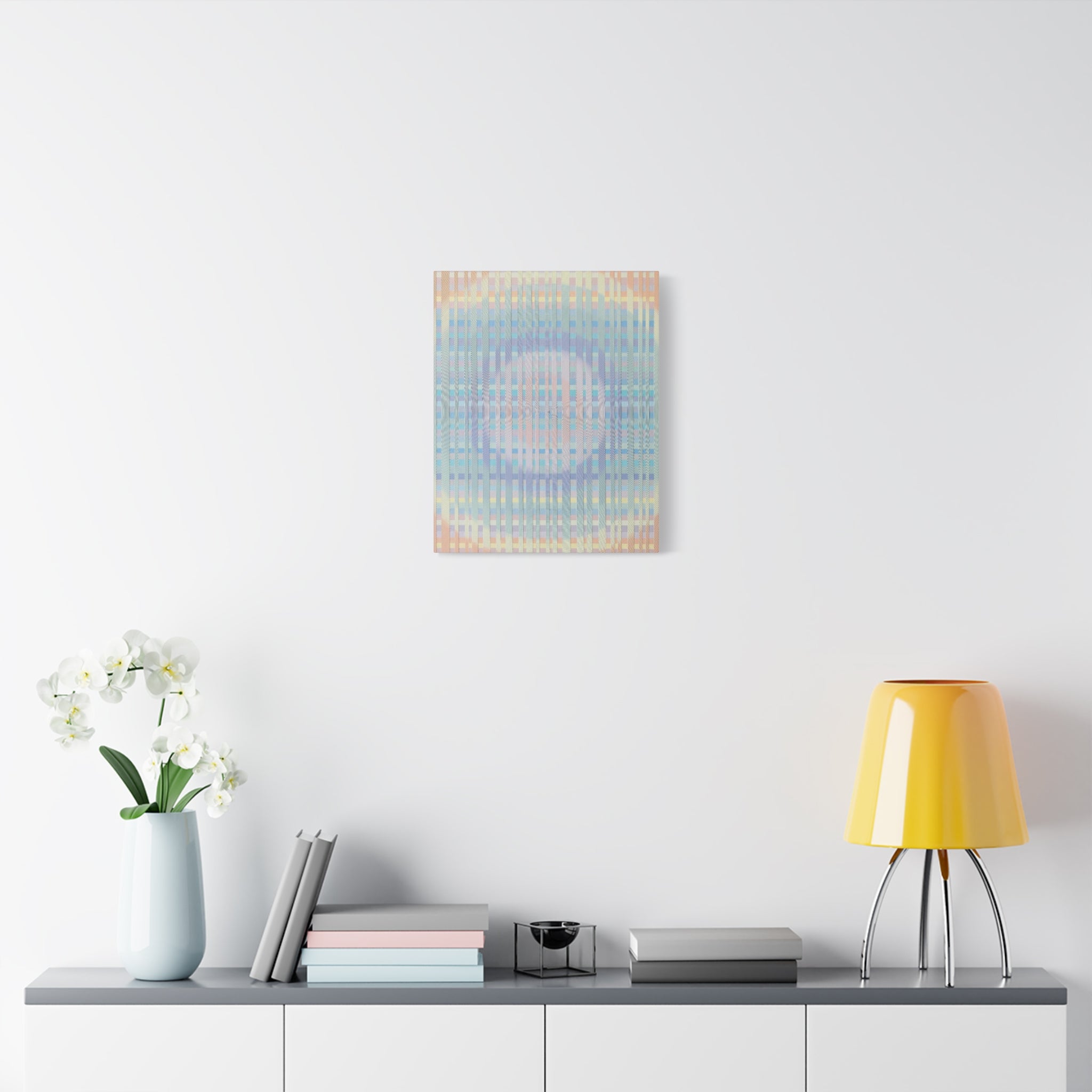 YU - 061219 - Abstract Wall Art by Asian Artist Contemporary Home Decor Print-Neutral Modern Art for Living Room or Bedroom