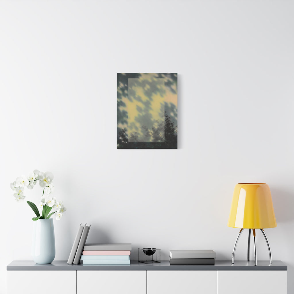 Shadow of a Tree -  Chinese  Contemporary abstract artist - Canvas Print - Gift for new year