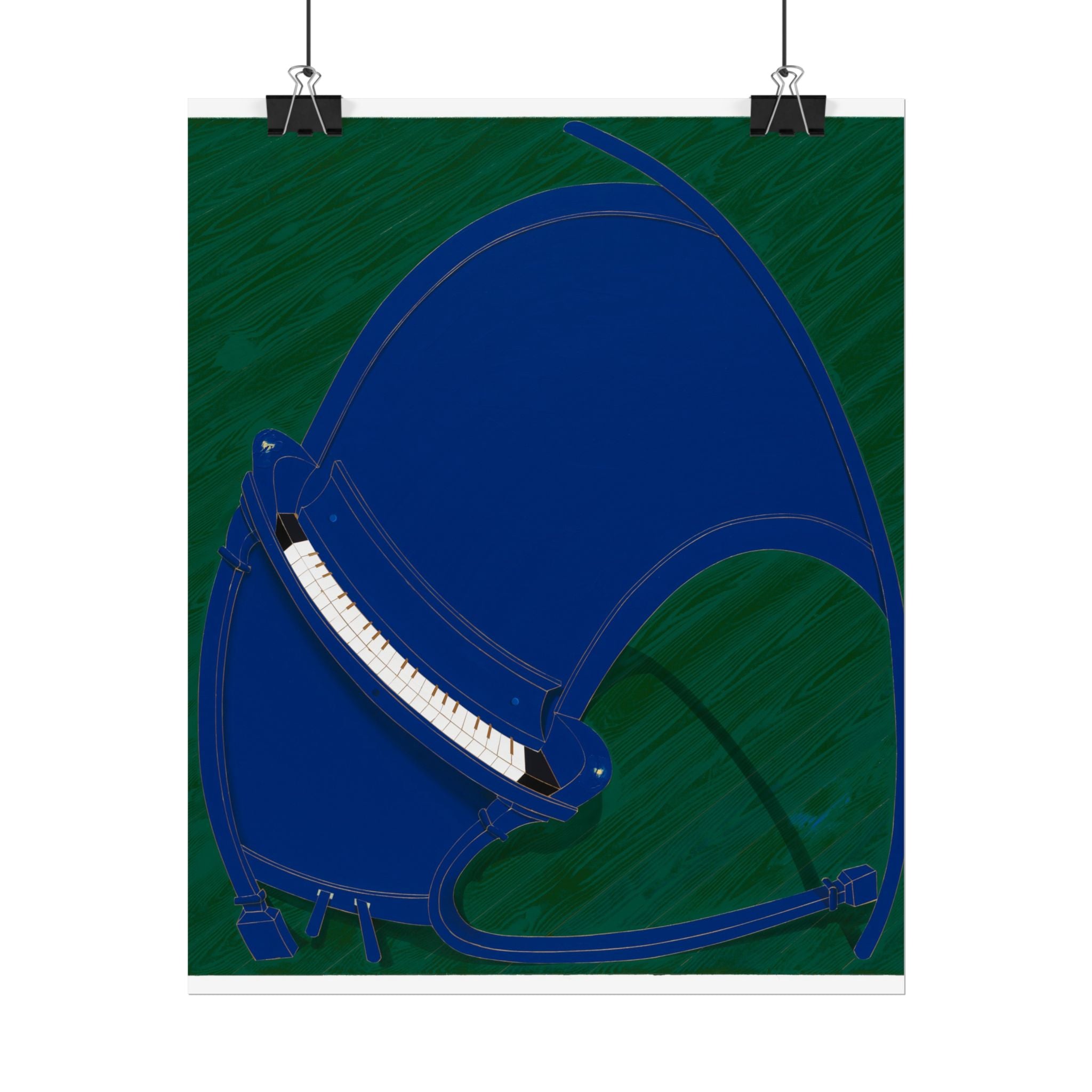 Piano  Art Poster,  Chinese Contemporary artist - Canvas Print - Artwork for new home