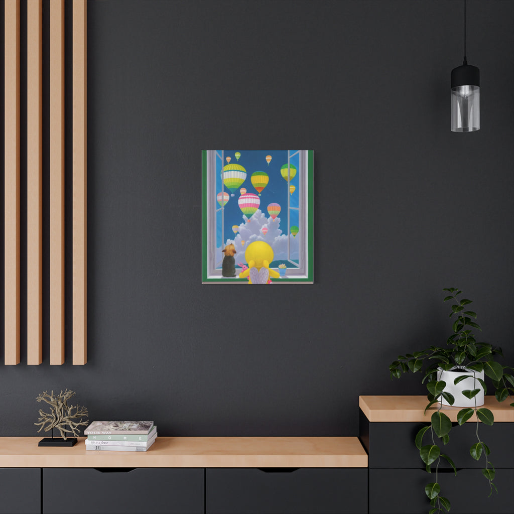Dreams in the Sky - Chinese Contemporary artist - Canvas Print - Artwork for kids