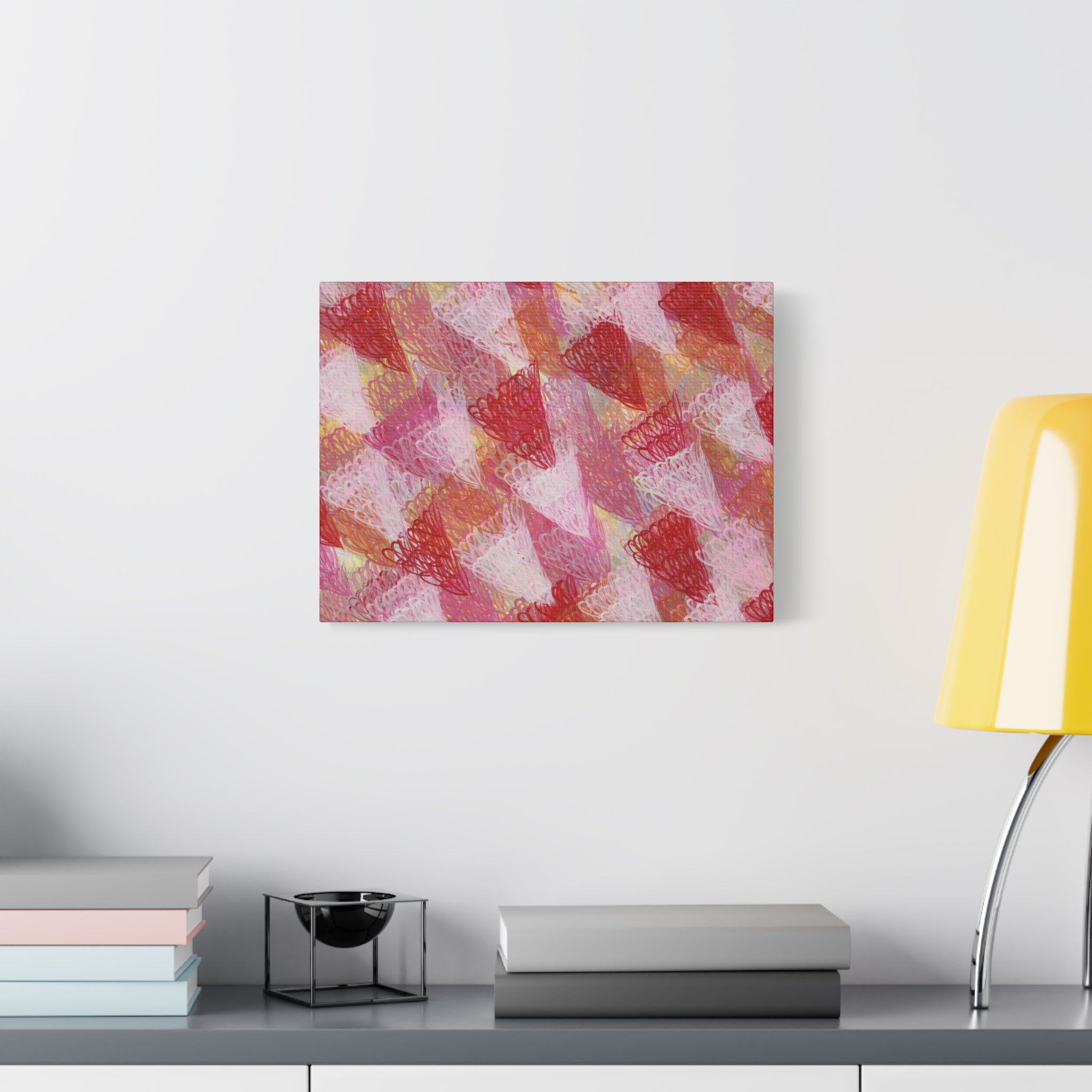 Feathered Dust - 160523 Abstract Wall Art by Asian Artist Contemporary Home Decor Print-Neutral Modern Art for Living Room or Bedroom