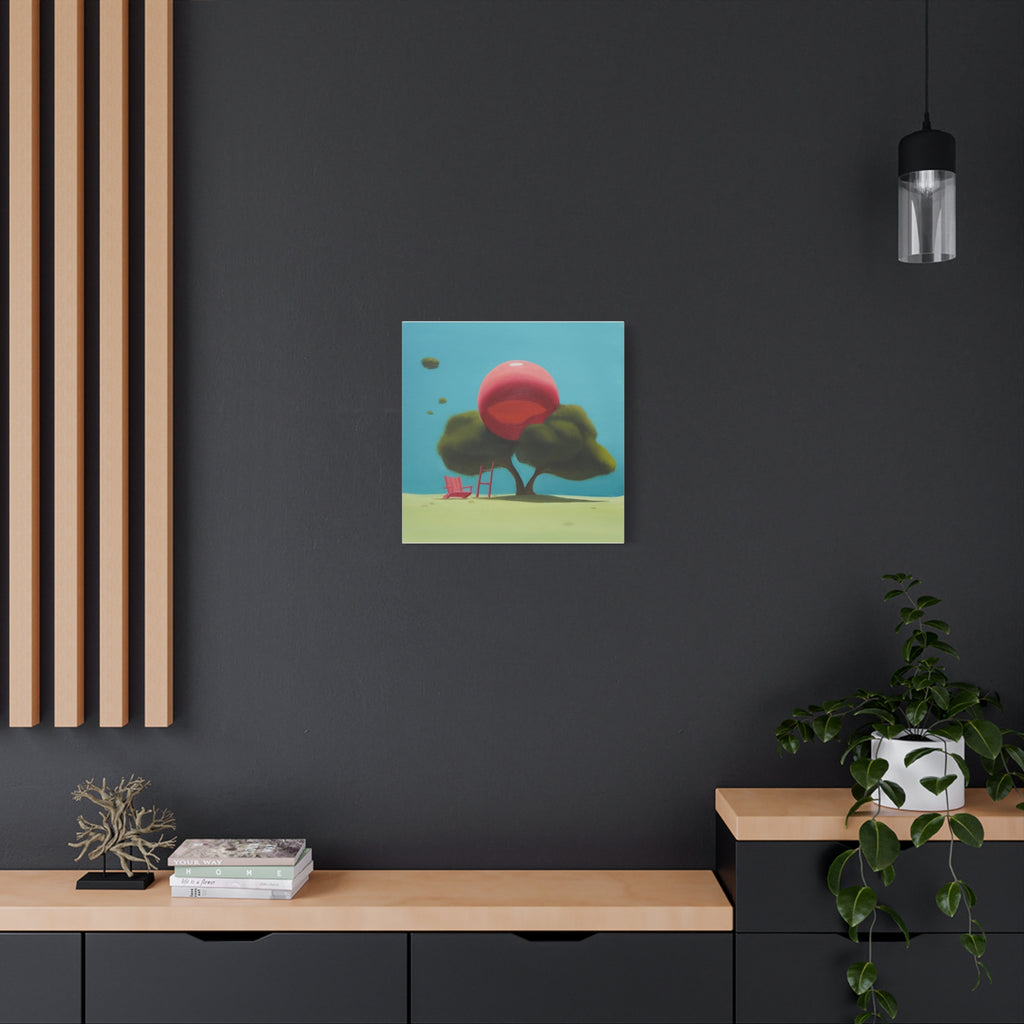 Dream of Greenland -  Contemporary Abstract Canvas Print  Young Asian Artist