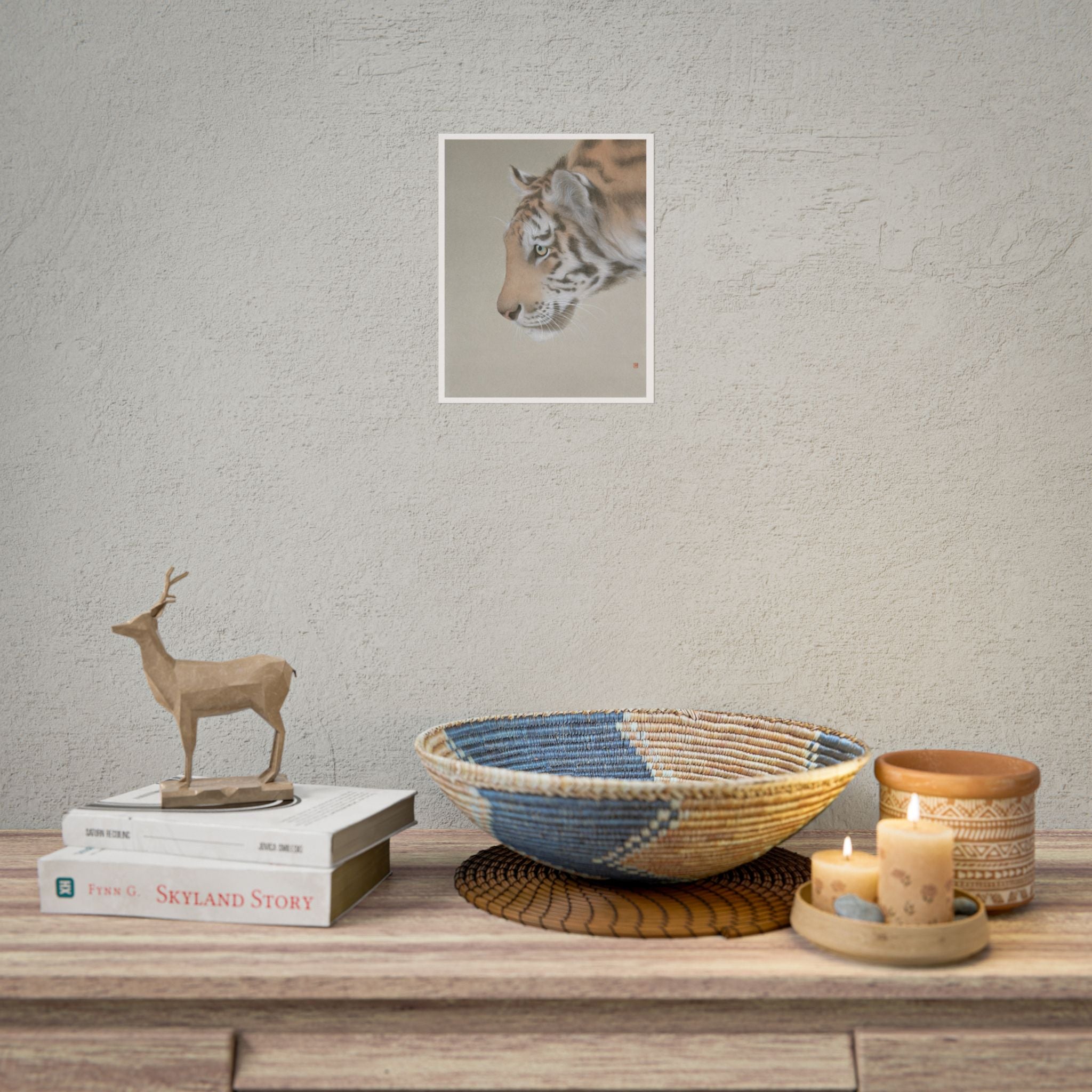 The King Art Poster, Cute Animal Decor, Christmas Wall Art, Kids Room Decoration, Gift for Animal Lovers