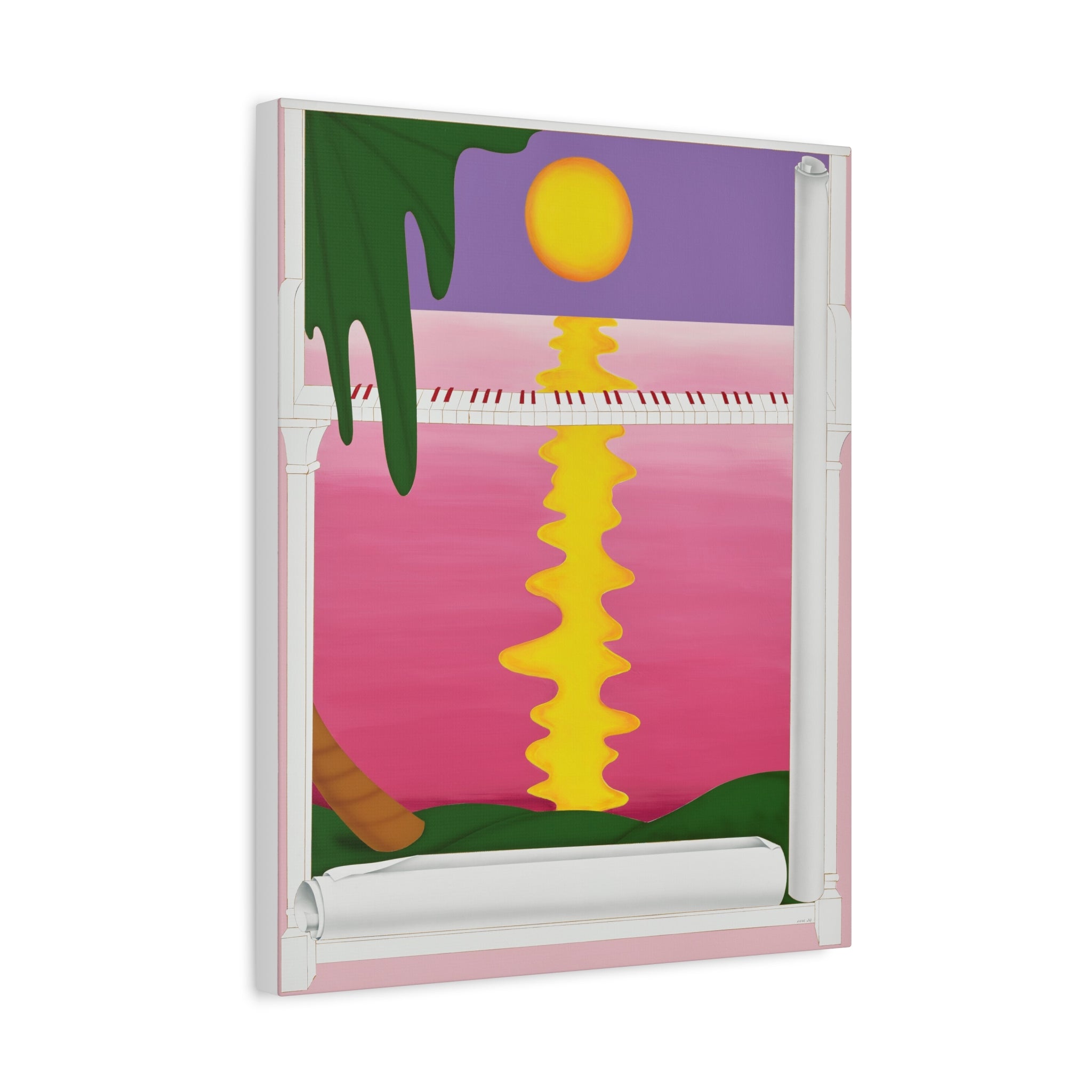 Piano - Chinese Contemporary artist - Canvas Print - Artwork for new home
