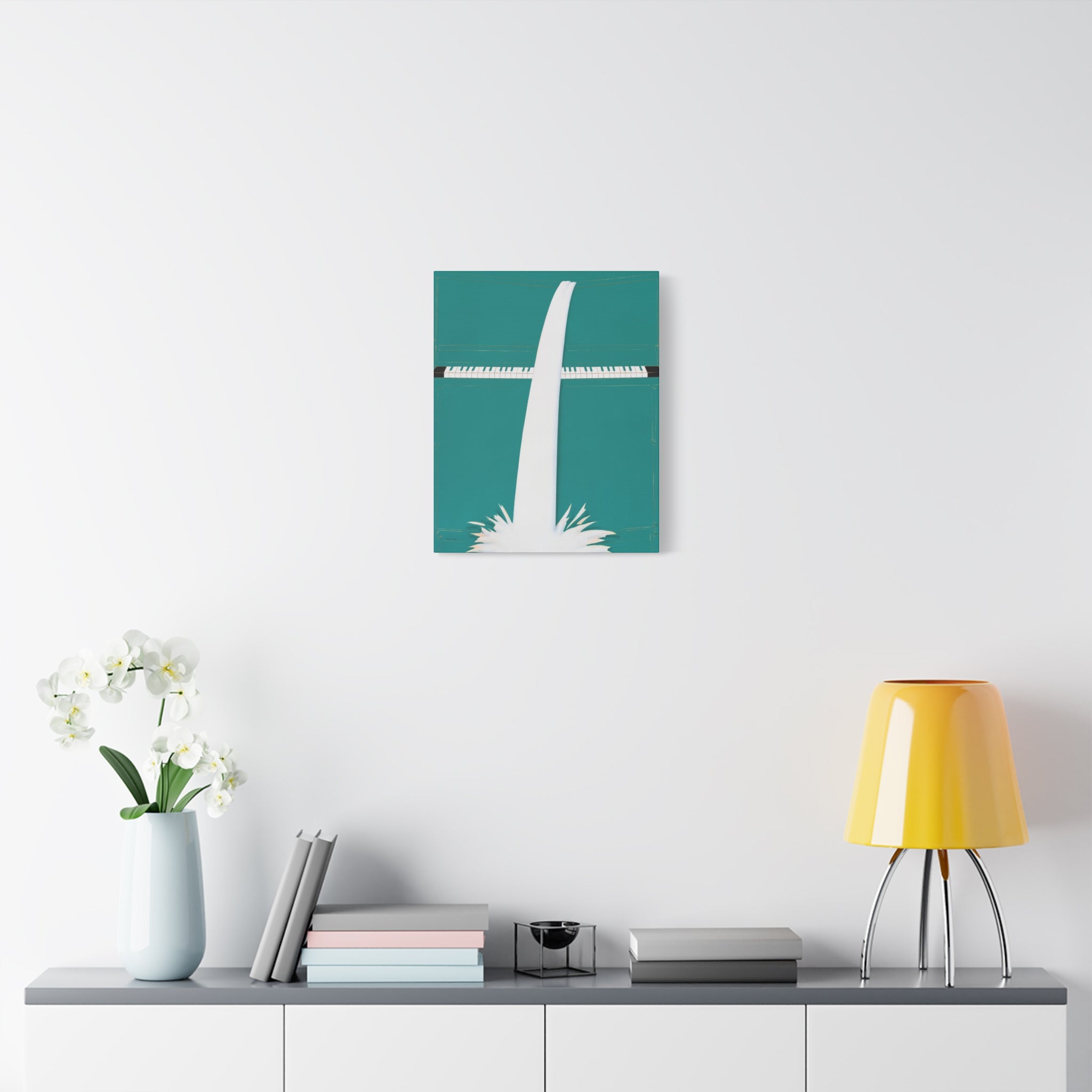 Piano - Chinese Contemporary artist - Canvas Print - Artwork for new home