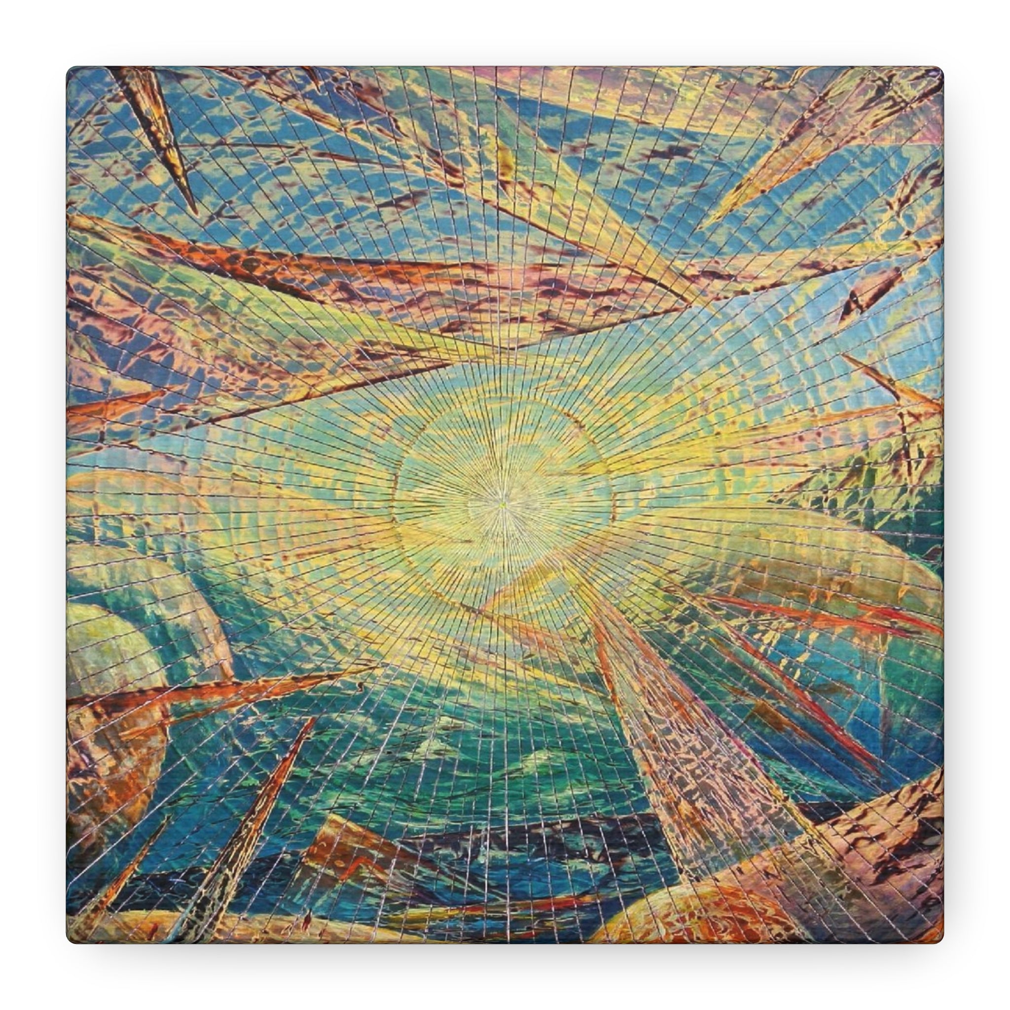 YU - 013025  - Abstract Wall Art by Asian Artist Contemporary Home Decor Print-Neutral Modern Art for Living Room or Bedroom