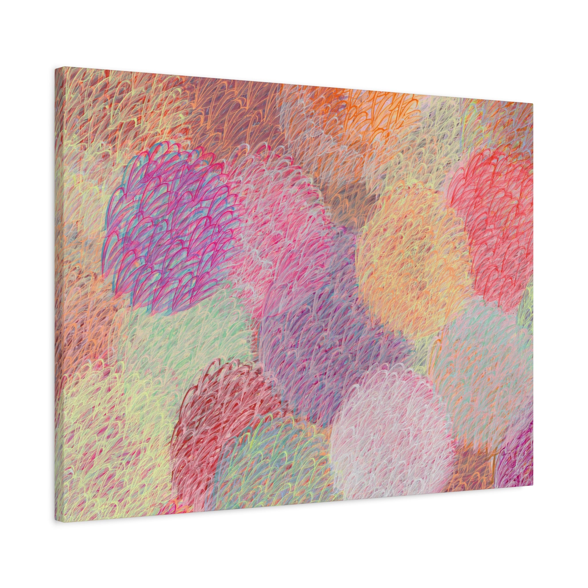 Feathered Dust - 140824 Abstract Wall Art by Asian Artist Contemporary Home Decor Print-Neutral Modern Art for Living Room or Bedroom