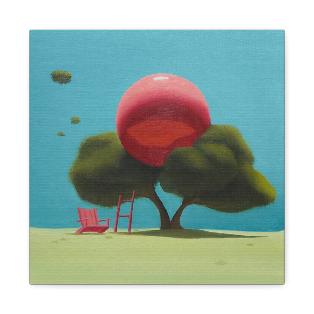 Dream of Greenland -  Contemporary Abstract Canvas Print  Young Asian Artist