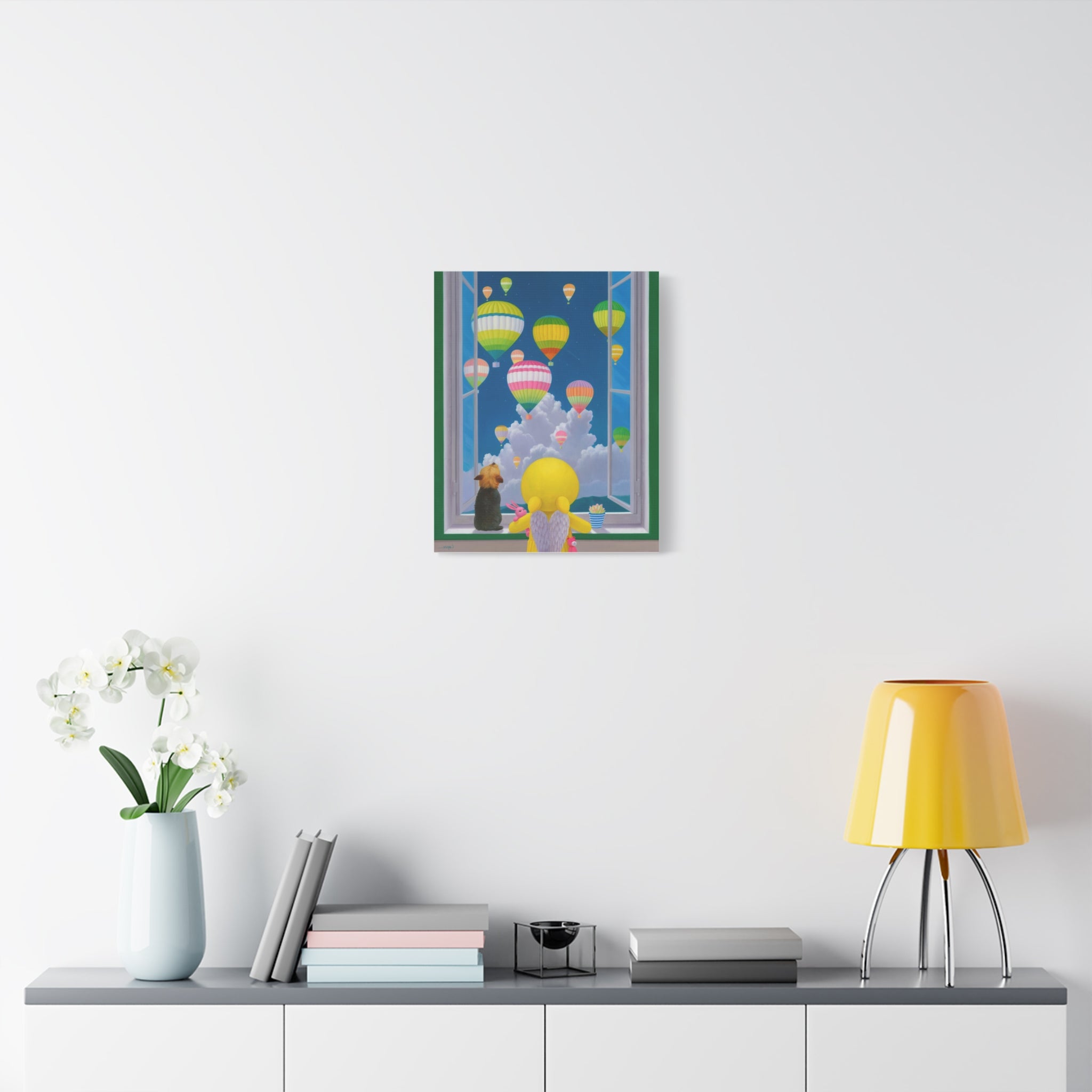 Dreams in the Sky - Chinese Contemporary artist - Canvas Print - Artwork for kids