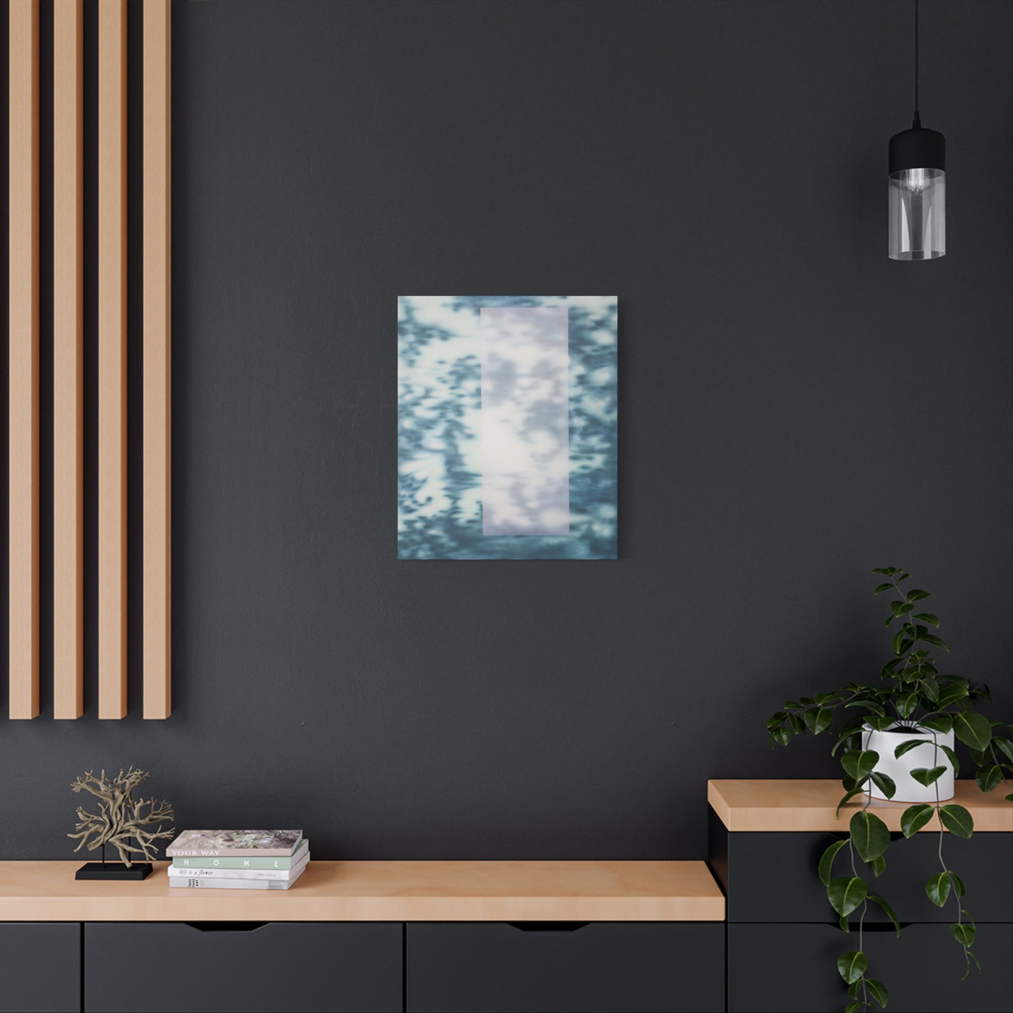 Shadow of a Tree -  Chinese  Contemporary abstract artist - Canvas Print - Gift for new year