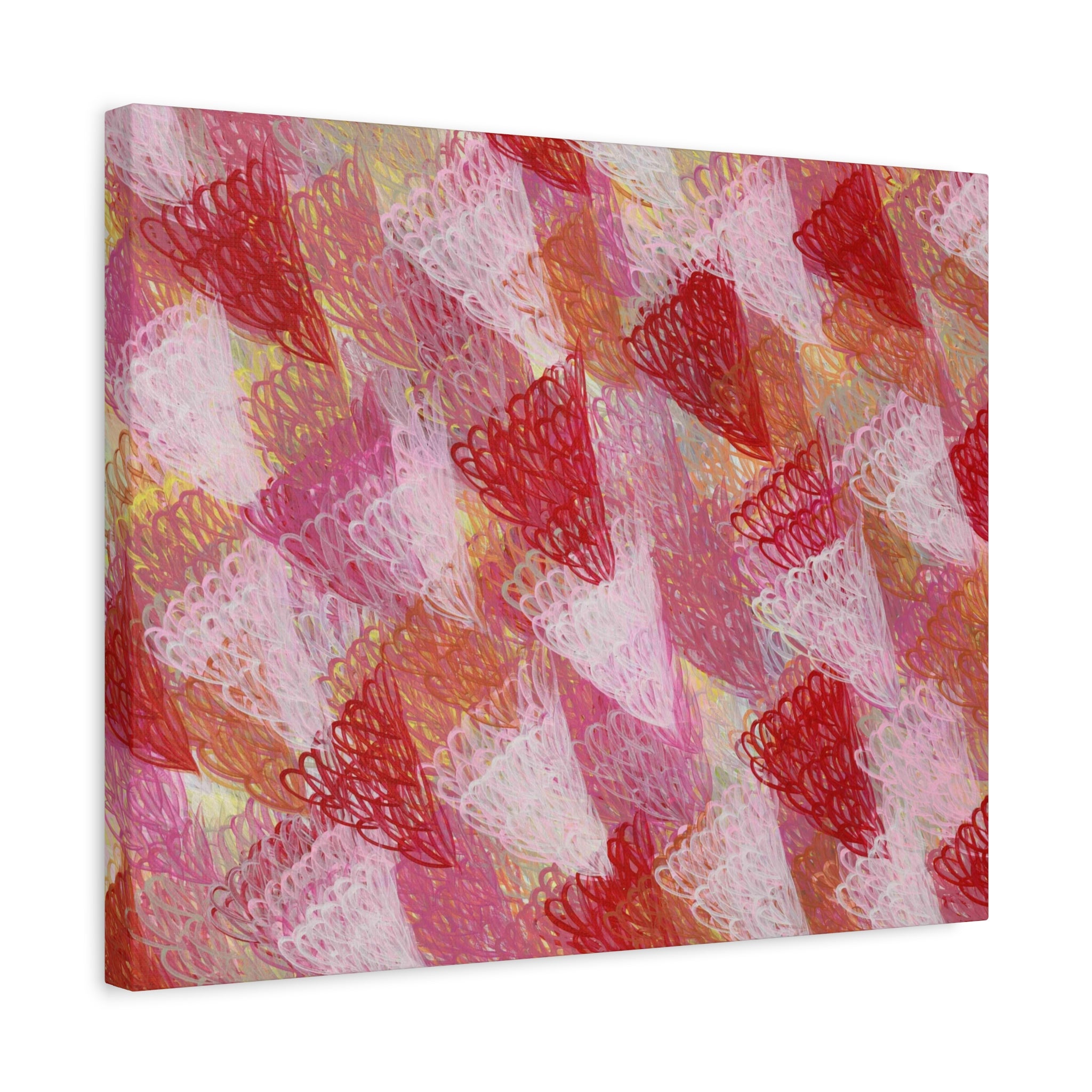Feathered Dust - 160523 Abstract Wall Art by Asian Artist Contemporary Home Decor Print-Neutral Modern Art for Living Room or Bedroom