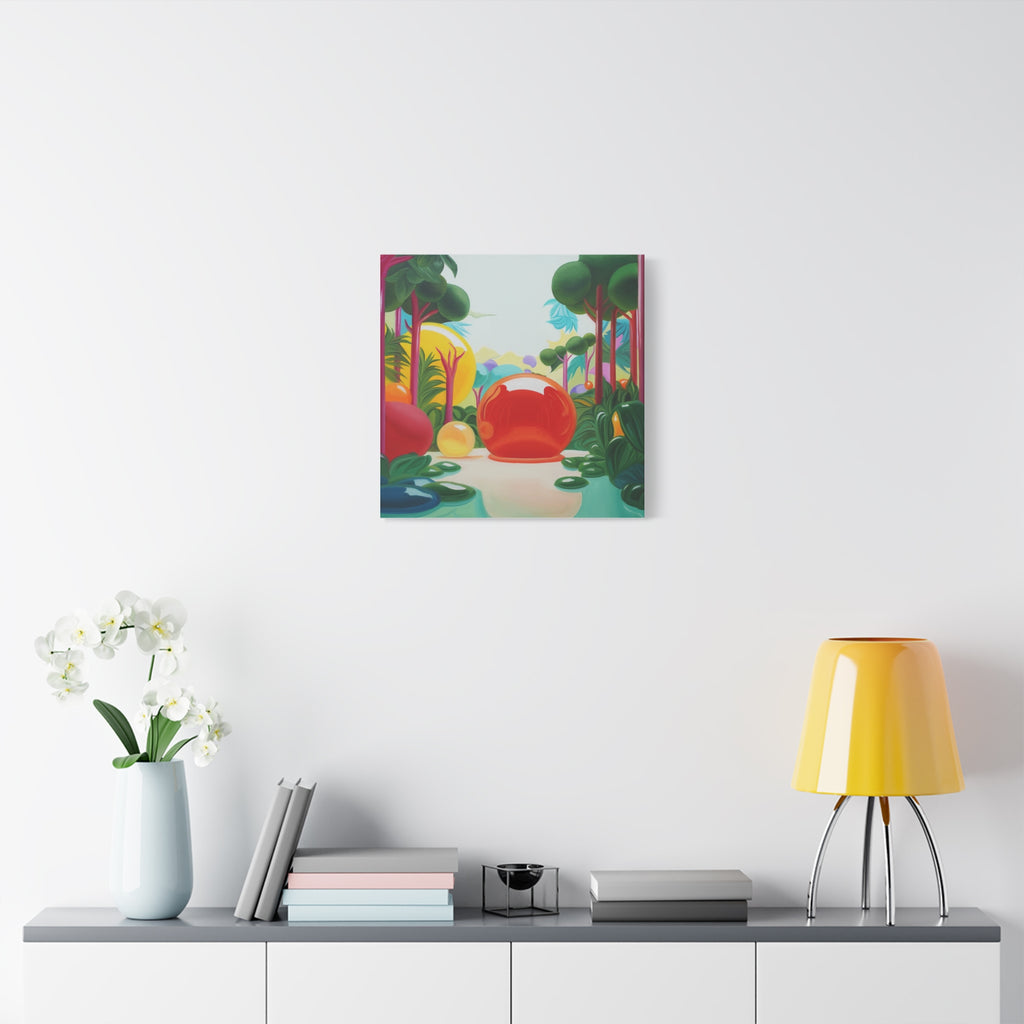 Secret Garden 3 -  Contemporary Abstract Canvas Print  Young Asian Artist