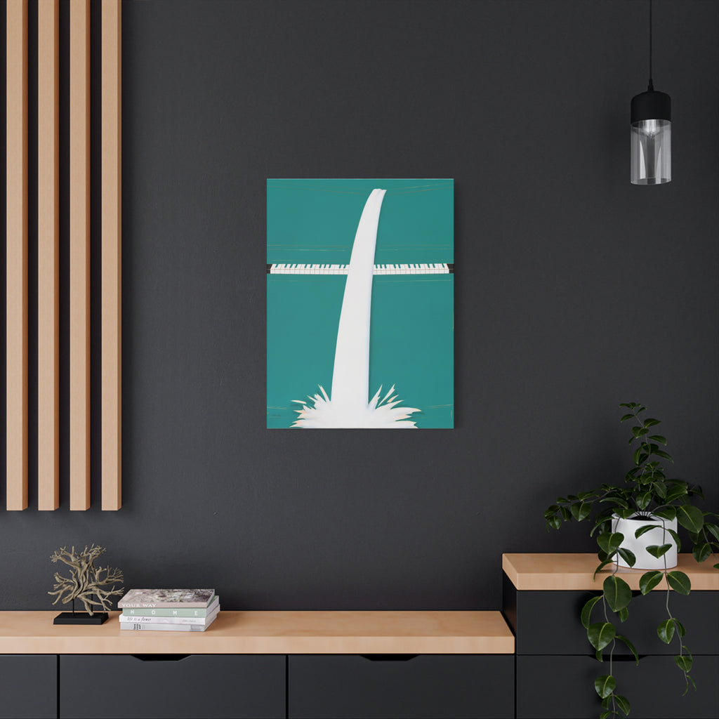 Piano - Chinese Contemporary artist - Canvas Print - Artwork for new home