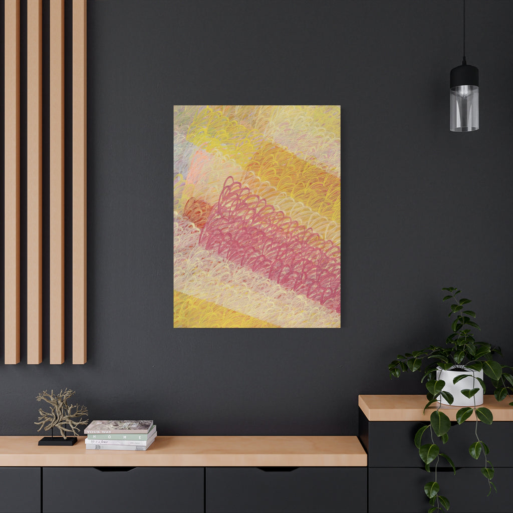 Feathered Dust - 261024 - Abstract Wall Art by Asian Artist Contemporary Home Decor Print-Neutral Modern Art for Living Room or Bedroom