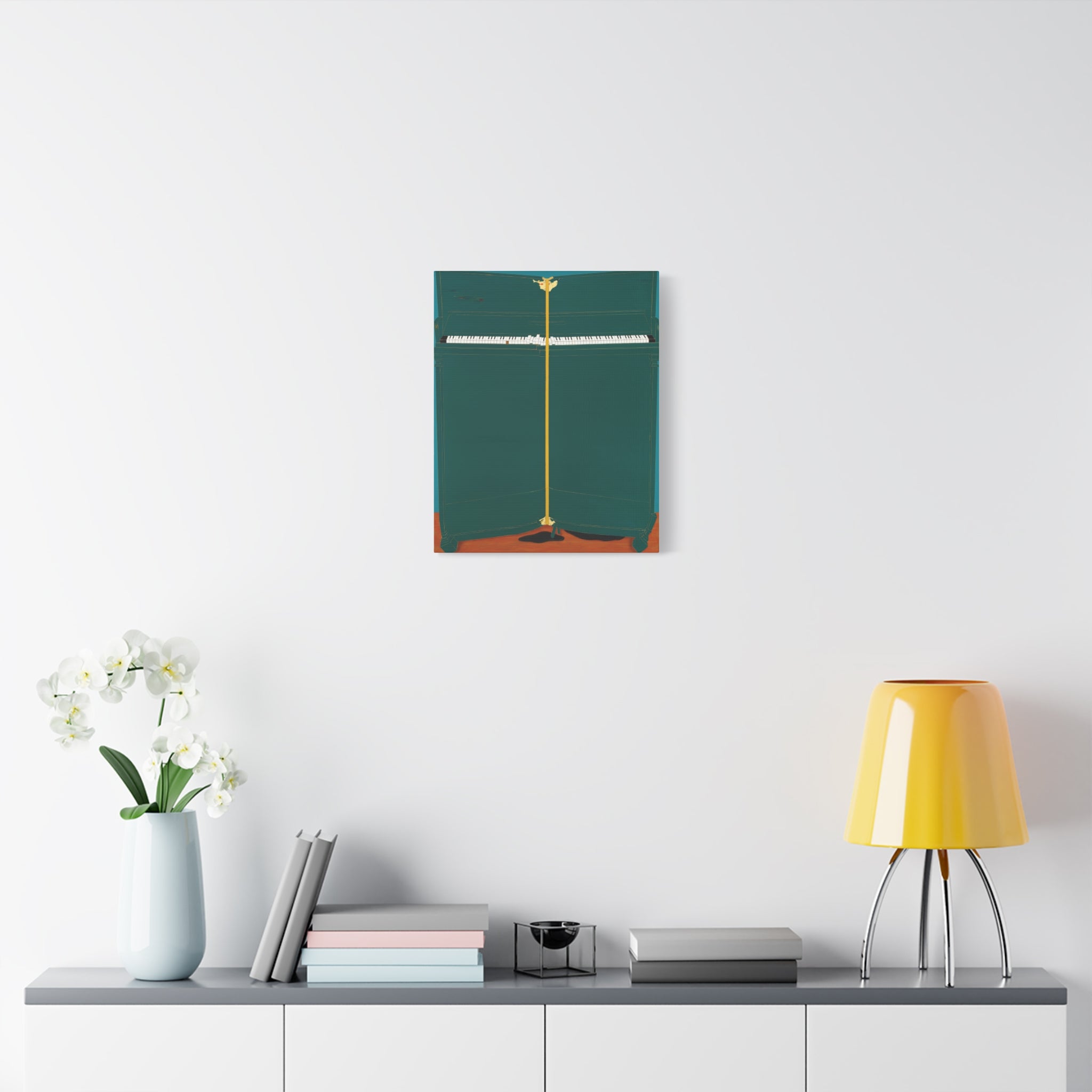 Piano - Chinese Contemporary artist - Canvas Print - Artwork for new home