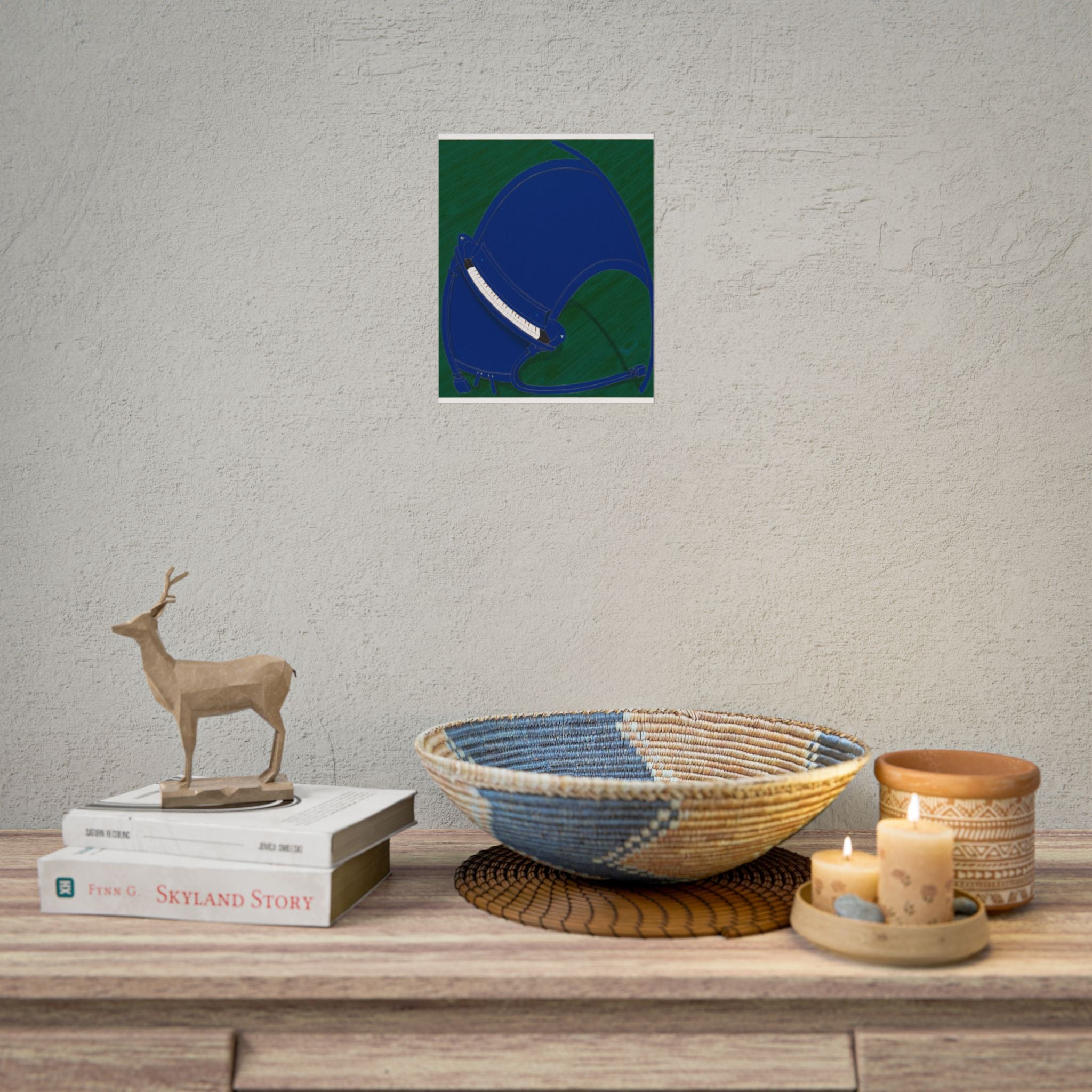 Piano  Art Poster,  Chinese Contemporary artist - Canvas Print - Artwork for new home