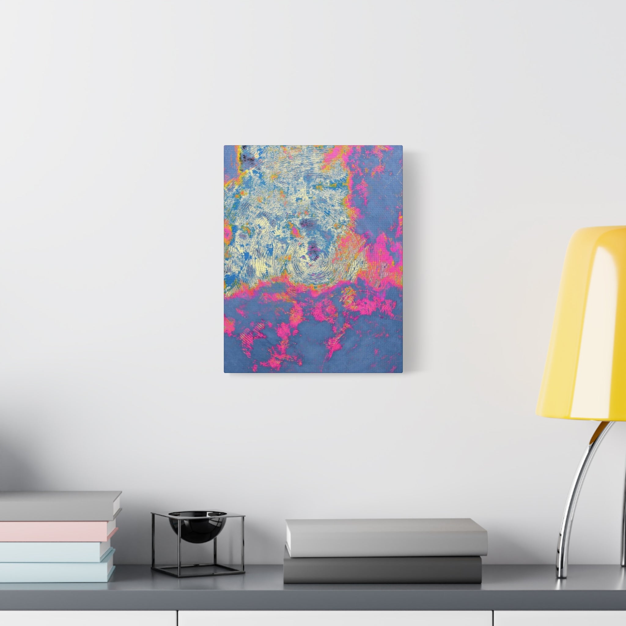 YU - 062123 - Abstract Wall Art by Asian Artist Contemporary Home Decor Print-Neutral Modern Art for Living Room or Bedroom