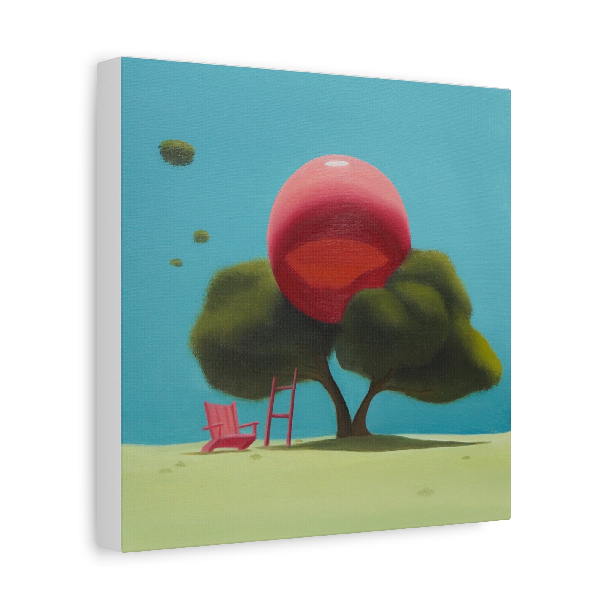 Dream of Greenland -  Contemporary Abstract Canvas Print  Young Asian Artist