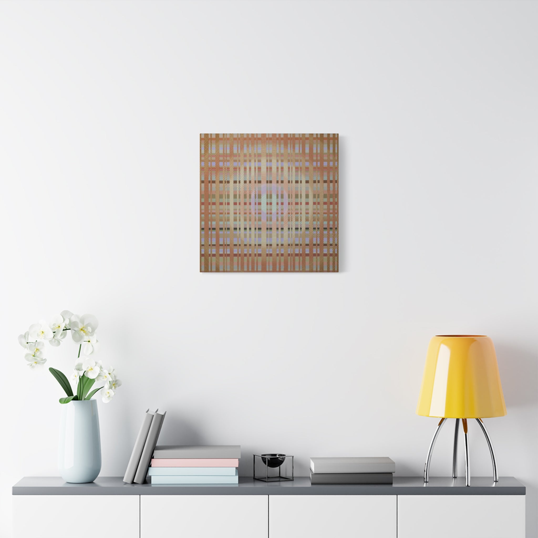 YU - 091224 - Abstract Wall Art by Asian Artist Contemporary Home Decor Print-Neutral Modern Art for Living Room or Bedroom