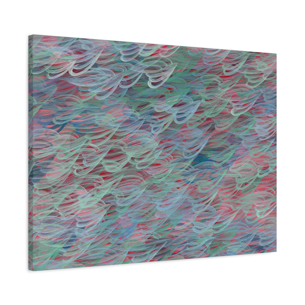 Feathered Dust - 090225 - Abstract Wall Art by Asian Artist Contemporary Home Decor Print-Neutral Modern Art for Living Room or Bedroom