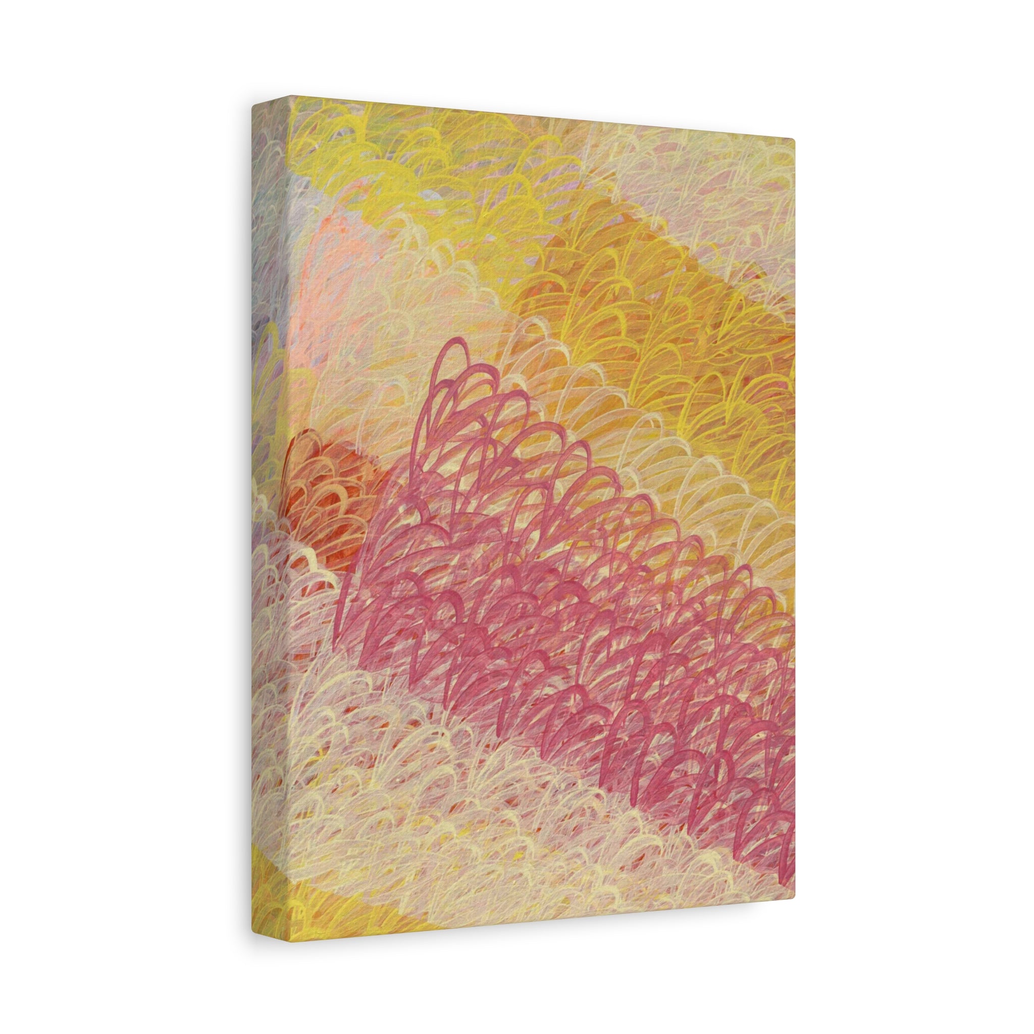 Feathered Dust - 261024 - Abstract Wall Art by Asian Artist Contemporary Home Decor Print-Neutral Modern Art for Living Room or Bedroom